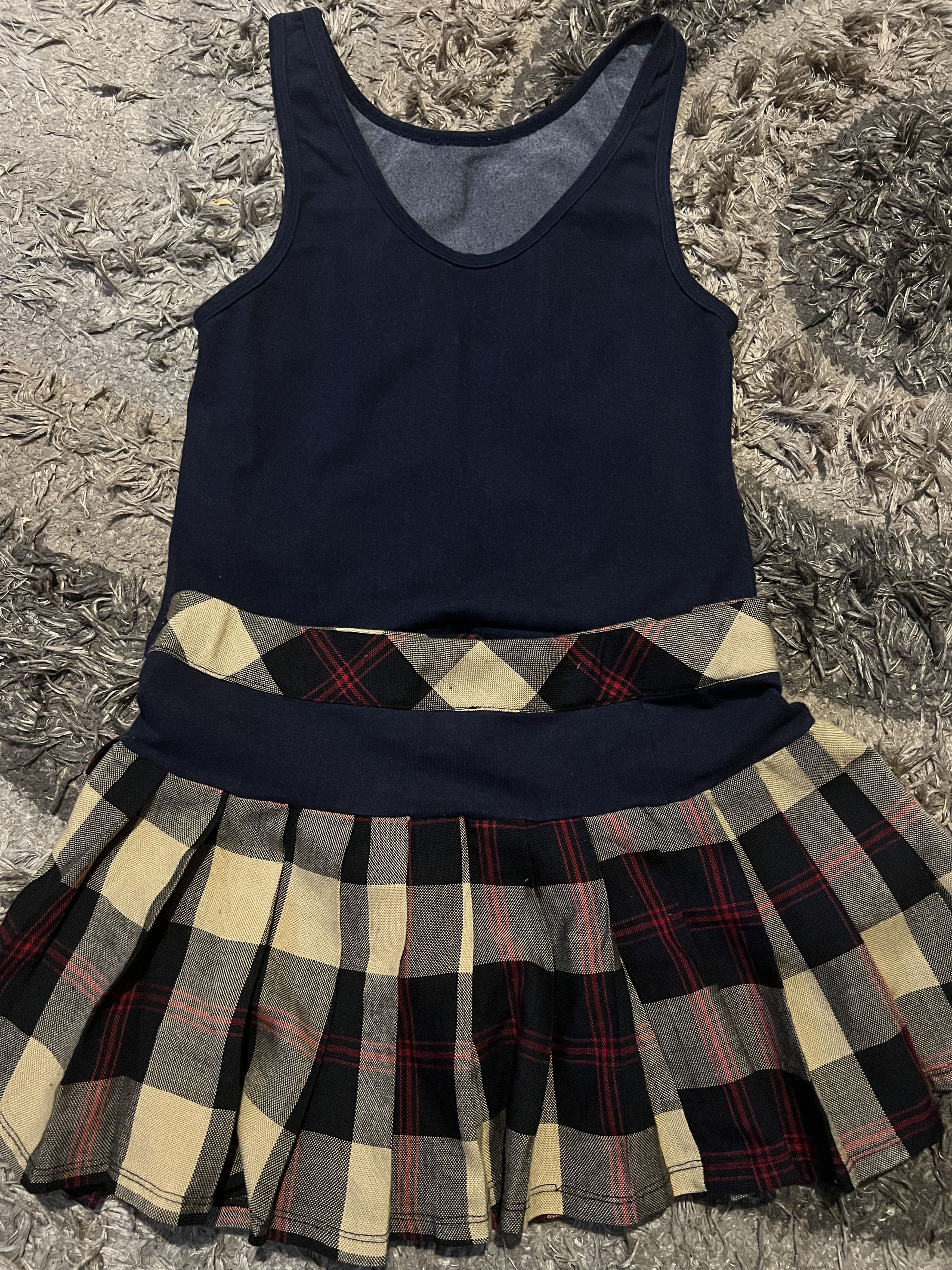 Designer Sexy schoolgirl uniform set Size 27" / US 4 / IT 40 - 2 Thumbnail