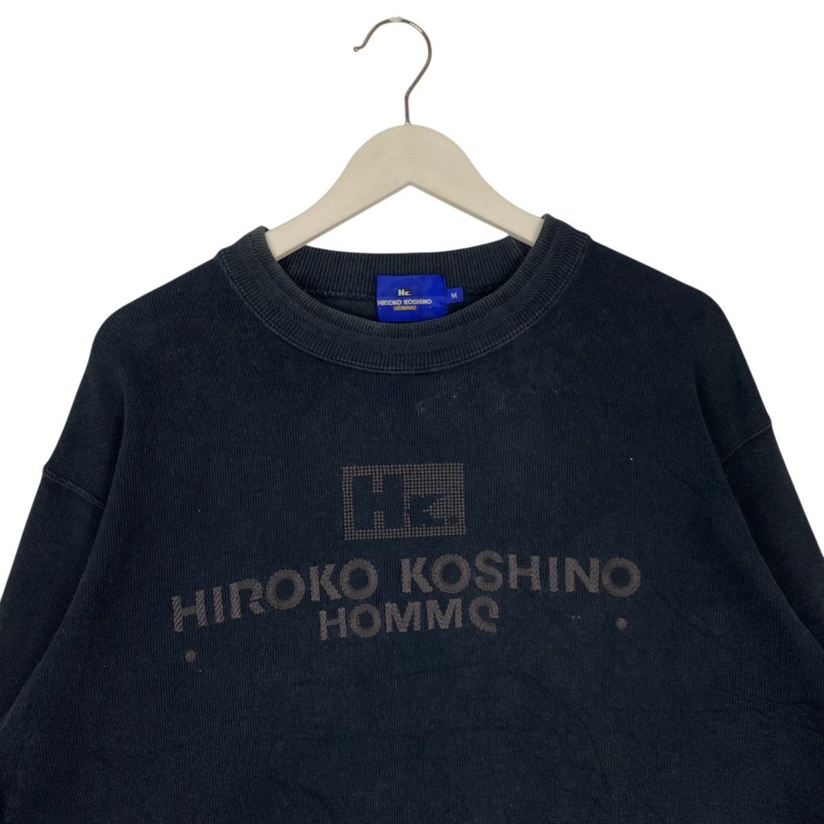 Vintage Vintage Hiroko Koshino Homme Sweatshirt Crewneck Logo Size M Size US M / EU 48-50 / 2 - 4 Thumbnail
