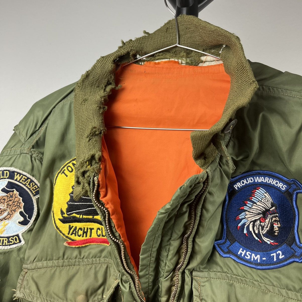 Other VINTAGE ORIGINAL USN G-8 WEP DISTRESSED FLIGHT JACKET 50s ‘ Size US M / EU 48-50 / 2 - 5 Thumbnail