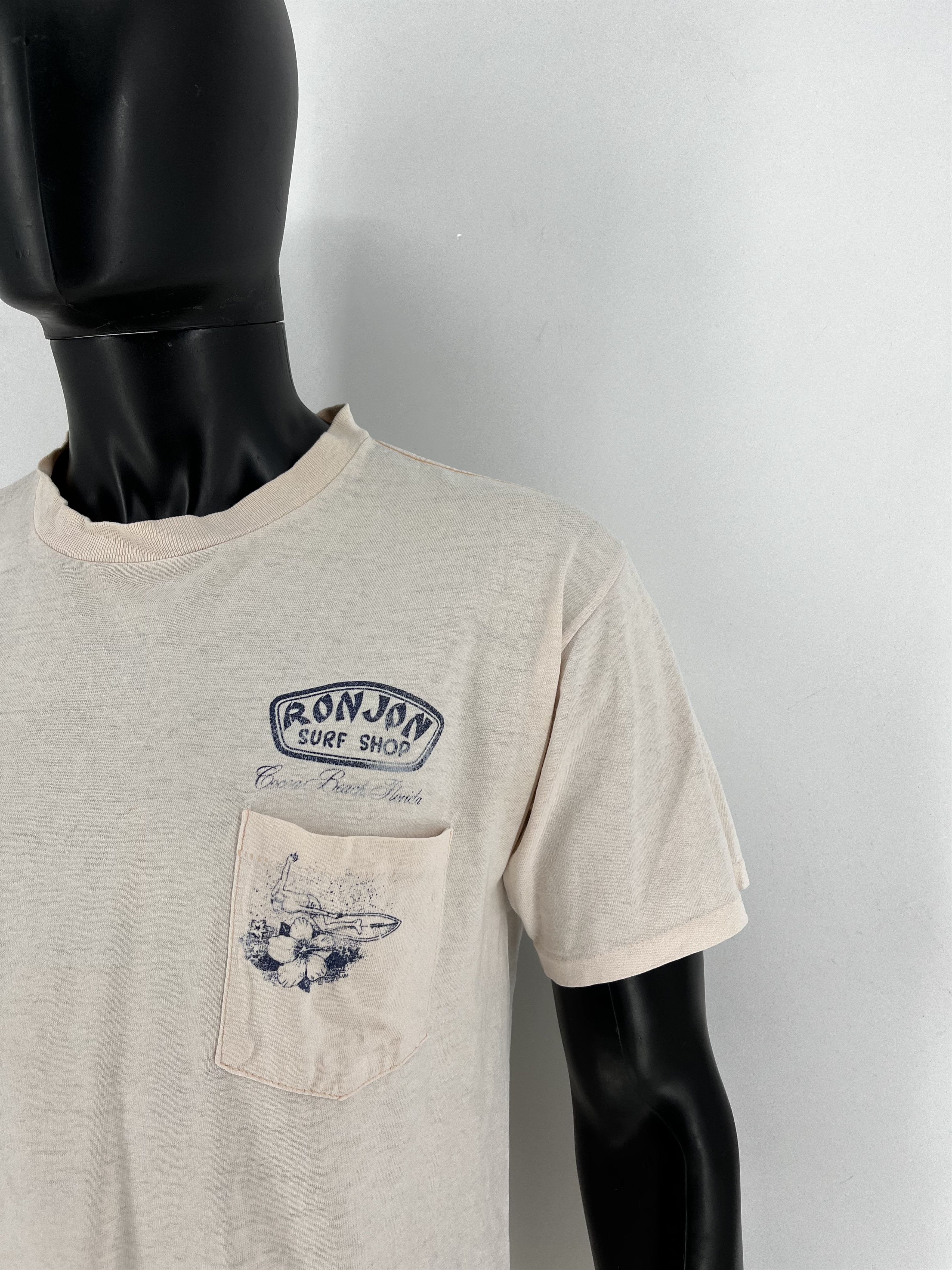 Ron Jon Surf Shop Vintage 90s Ron Jon Surf Shop Tee L Size US L / EU 52-54 / 3 - 8 Thumbnail