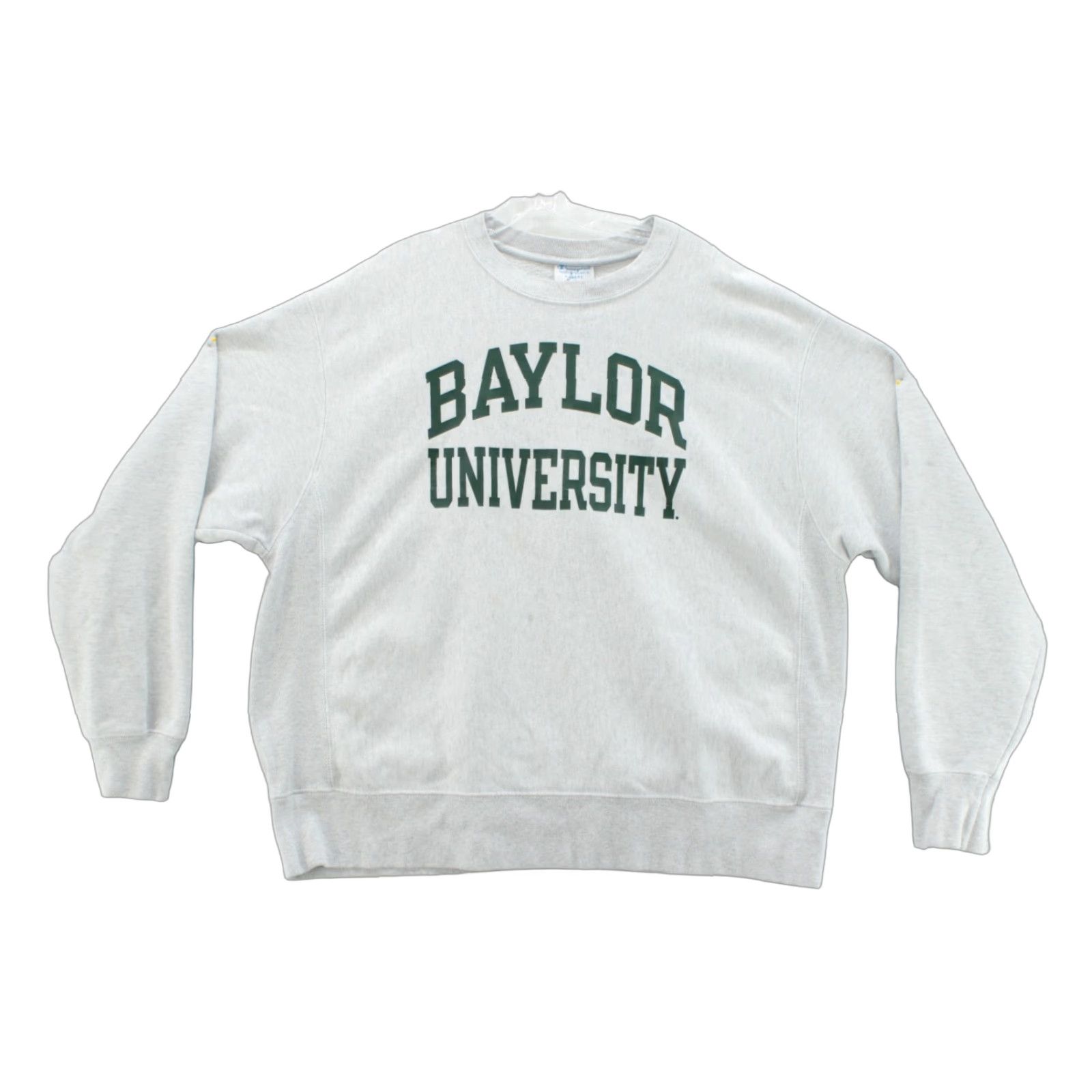 Champion VINTAGE Champion Reverse Weave Sweatshirt Crew XL Grey Baylor University Men Pullover Crew Neck Logo Graphic Print 90s College Sports Size US XL / EU 56 / 4 - 1 Thumbnail