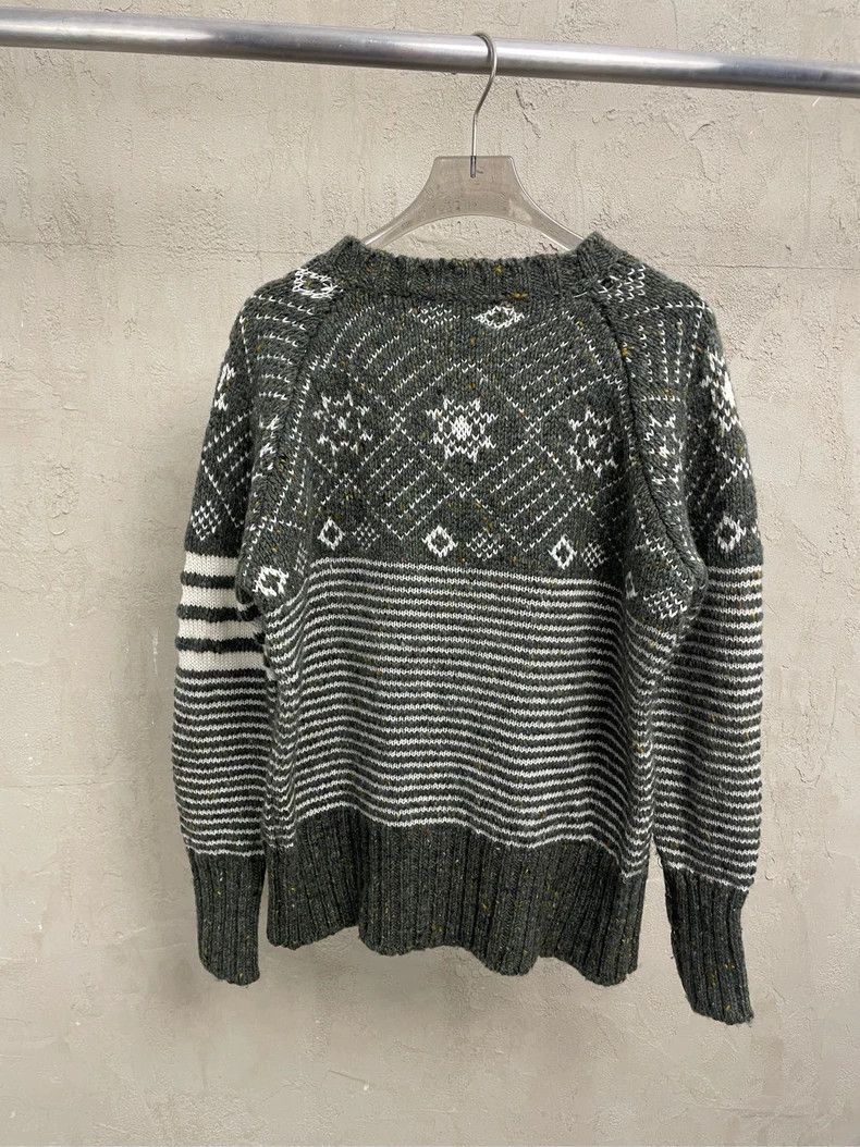 Thom Browne Thom Browne Round neck knit sweater Size US L / EU 52-54 / 3 - 2 Thumbnail