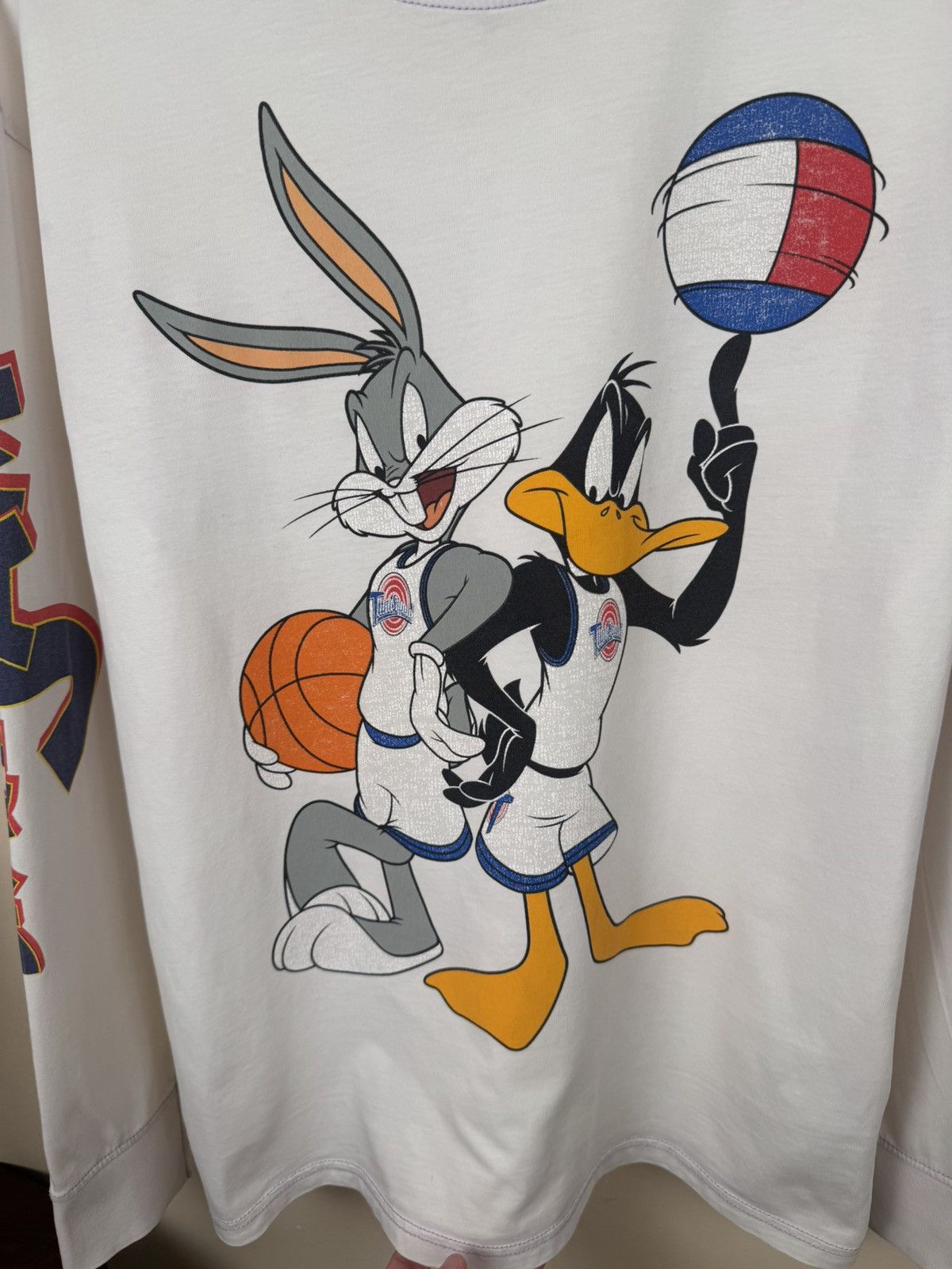 Tommy Hilfiger Tommy Hilfiger Space Jam Longsleeve Looney Tunes White M Size US M / EU 48-50 / 2 - 14 Thumbnail