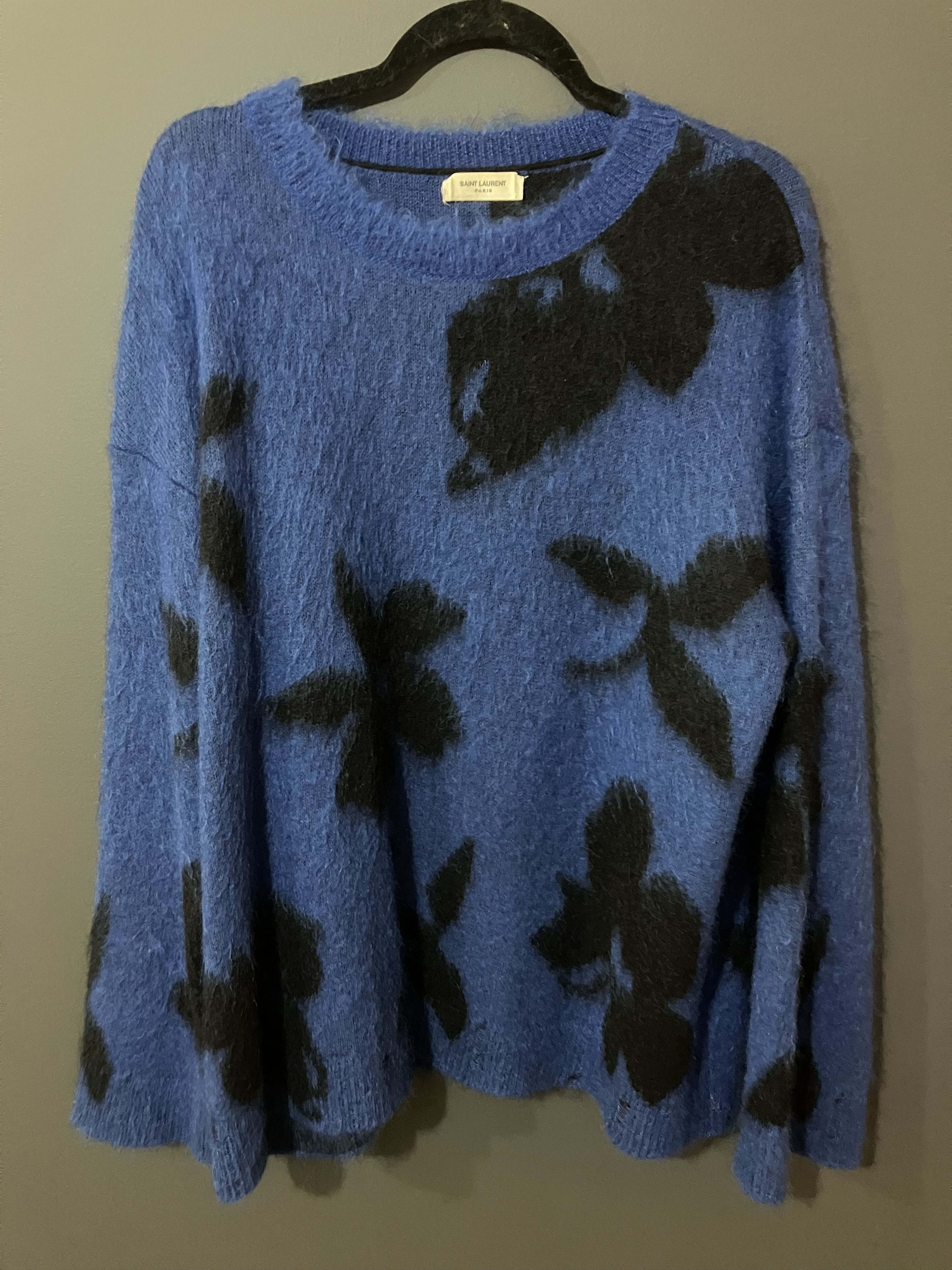 Saint Laurent Paris YSL Saint Laurent Sweatshirt Size US XL / EU 56 / 4 - 1 Thumbnail