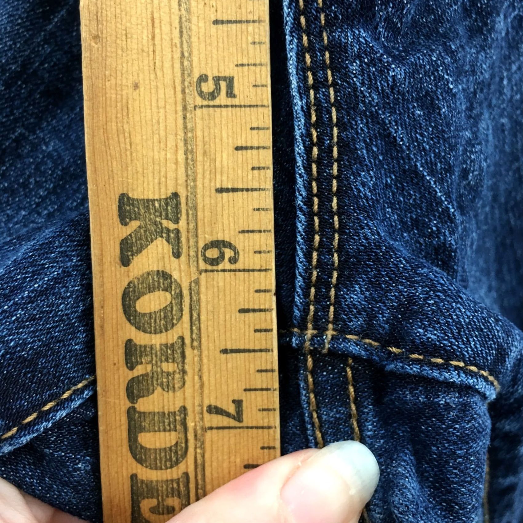 Old Navy Old Navy Maternity Skinny Jeans Womens 10 Blue Denim Full Low Rise Zip Fly Jeans Size 32" / US 10 / IT 46 - 6 Thumbnail