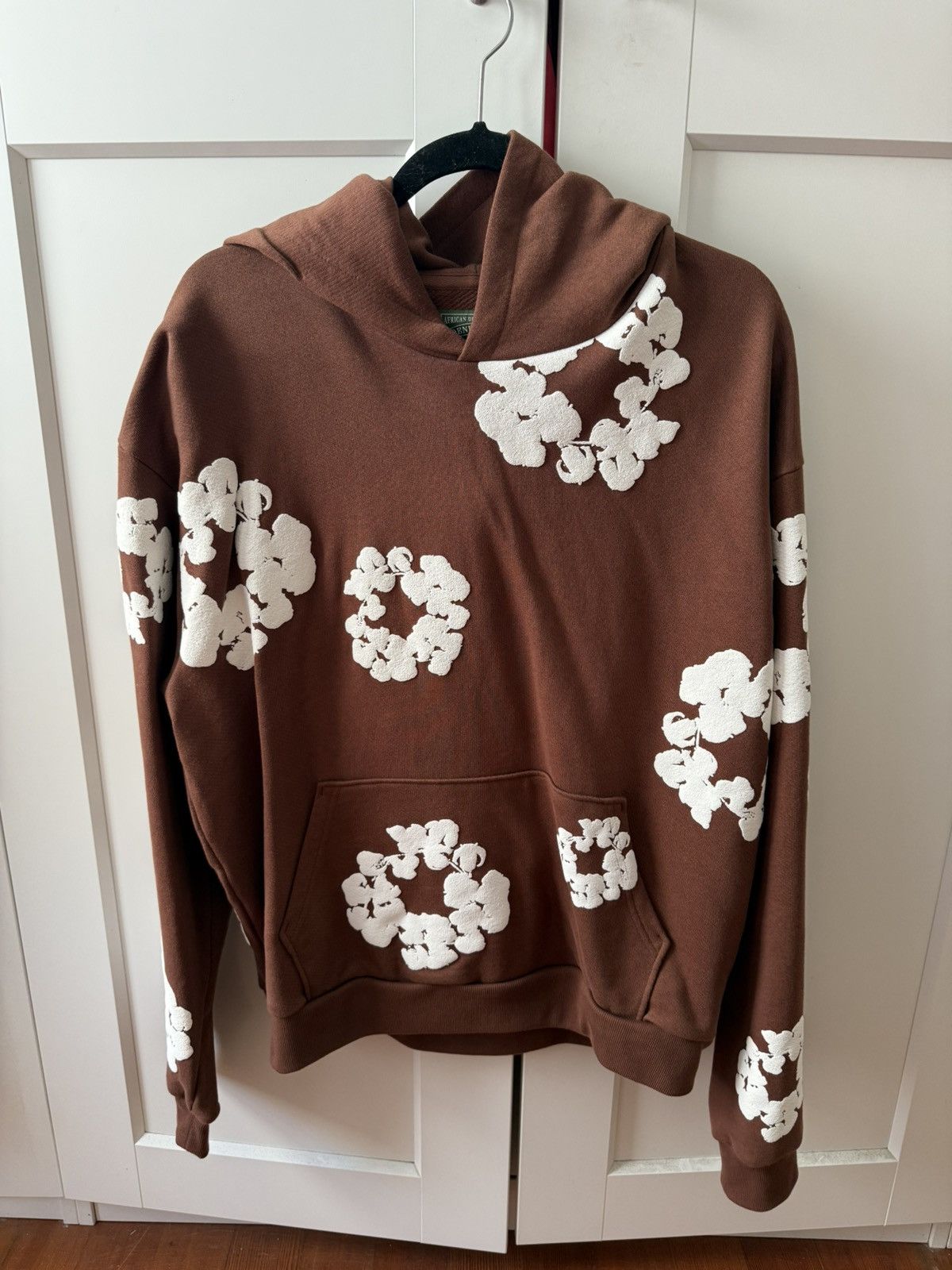 DENIM TEARS NEW Brown Denim Tears Cotton Wreath Hoodie, Size XL Size US XL / EU 56 / 4 - 1 Thumbnail