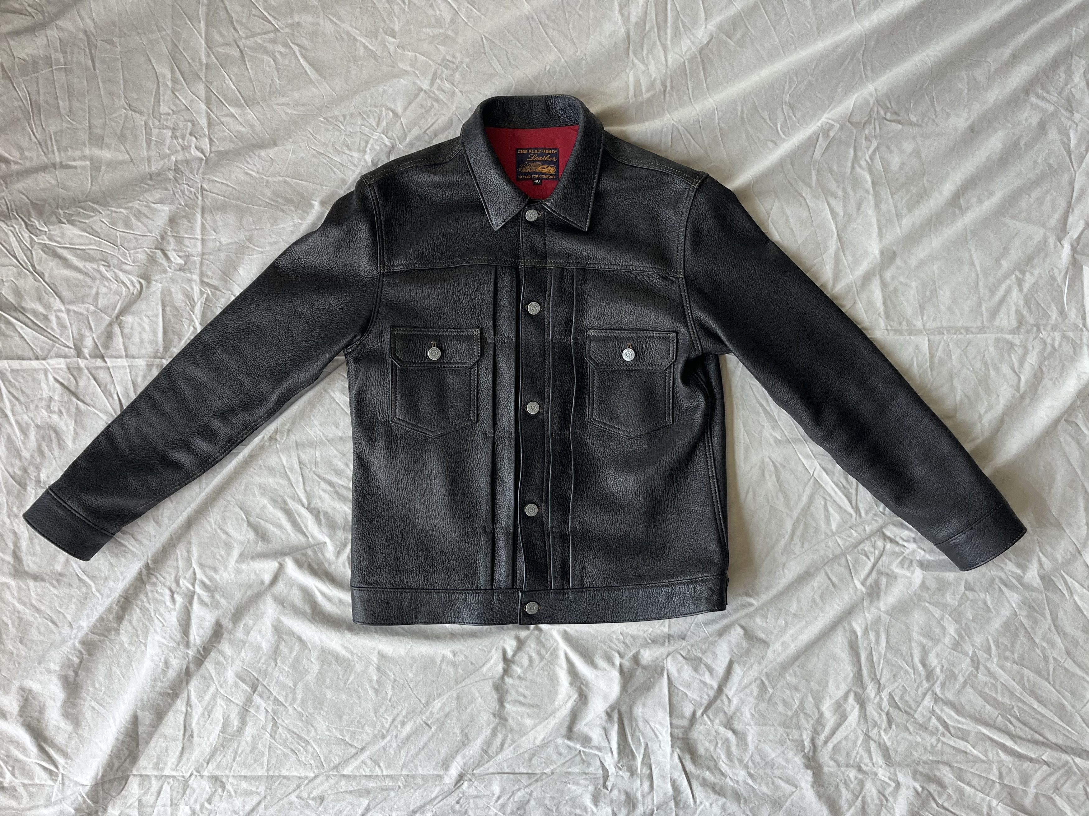 Flat Head Deerskin Type II Jacket