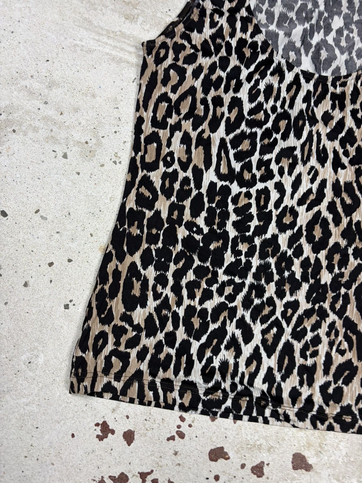 Dolce & Gabbana Vintage 2000s Dolce & Gabbana Underwear Leopard Print Tank Size S / US 4 / IT 40 - 9 Thumbnail