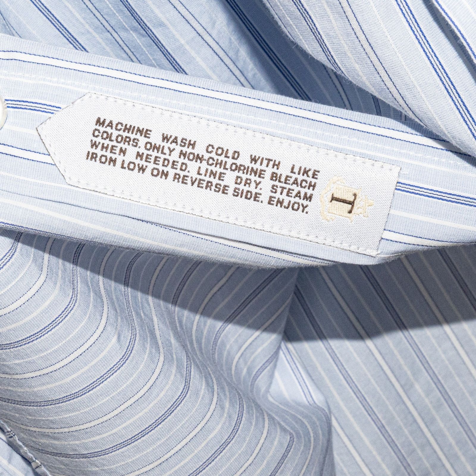 Robert Talbott Robert Talbott Estate collection Dress Shirt Blue stripe Size US M / EU 48-50 / 2 - 6 Thumbnail