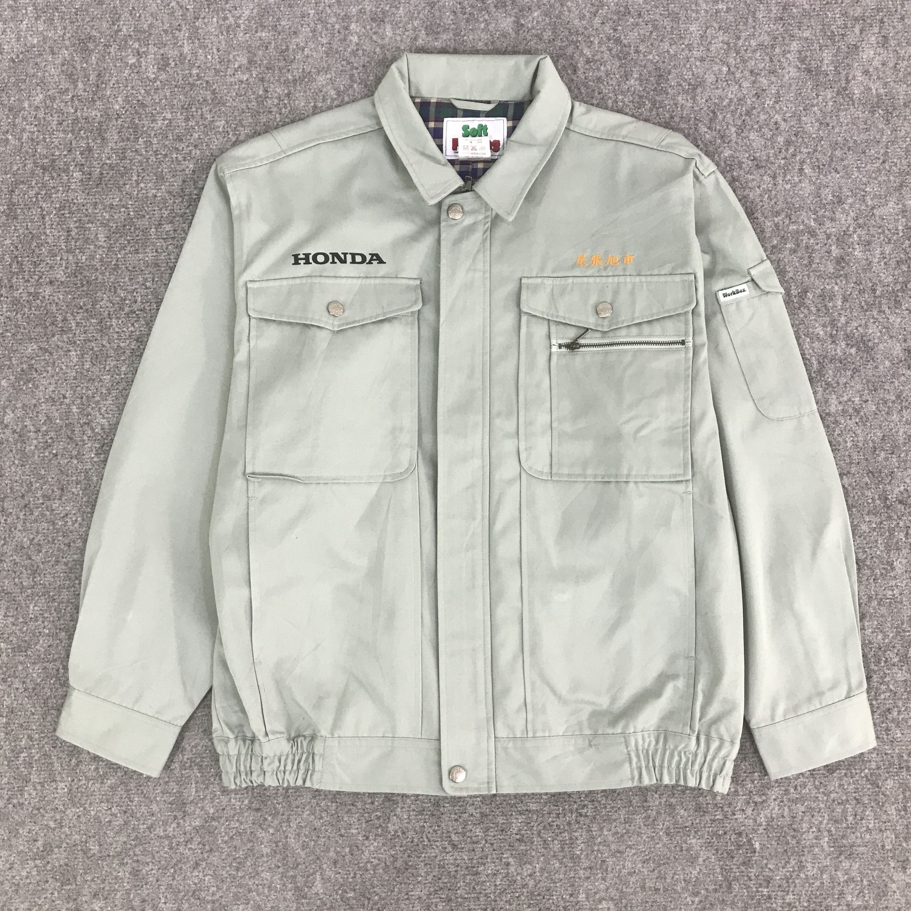 Japanese Brand HONDA RACING UNIFORM F JAPAN CUSTOM JACKET K127B14 Size US L / EU 52-54 / 3 - 2 Thumbnail