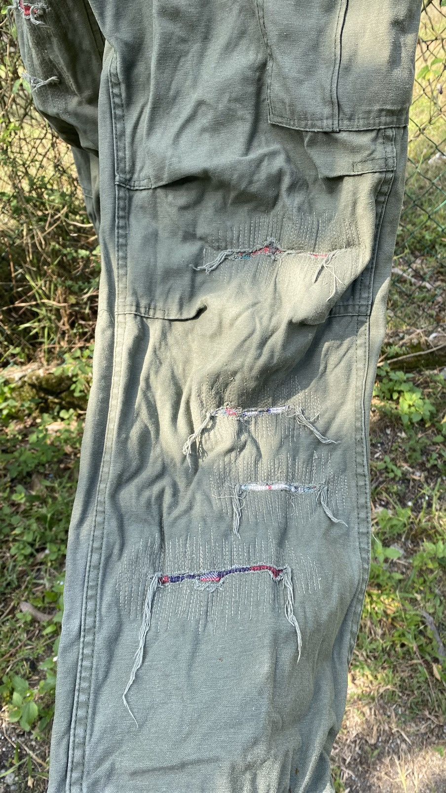 Japanese Brand Distressed TROUSER SHELL FIELD M-1951 Cargo Pants Size US 35 - 9 Thumbnail