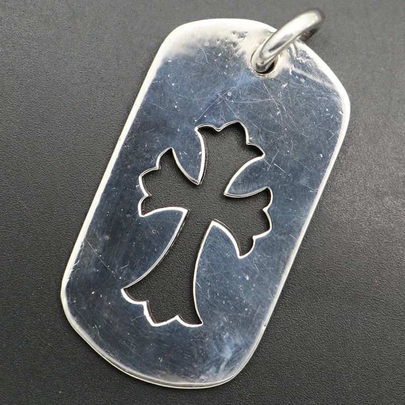 Chrome Hearts CHROME HEARTS LARGE CROSS CUT OUT DOG TAG Size ONE SIZE - 2 Thumbnail