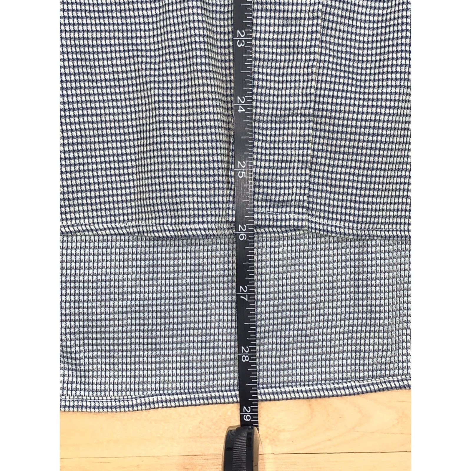 Evergreen Evergreen Button-Down Long Sleeve Shirt Check M Mock Neck Casual Mens Shirt Black/White Regular Cotton Size US M / EU 48-50 / 2 - 5 Thumbnail