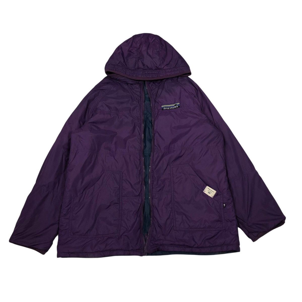Vintage 🔥VINTAGE REVERSIBLE NYLON JACKET DRUG STORE Size US M / EU 48-50 / 2 - 1 Thumbnail