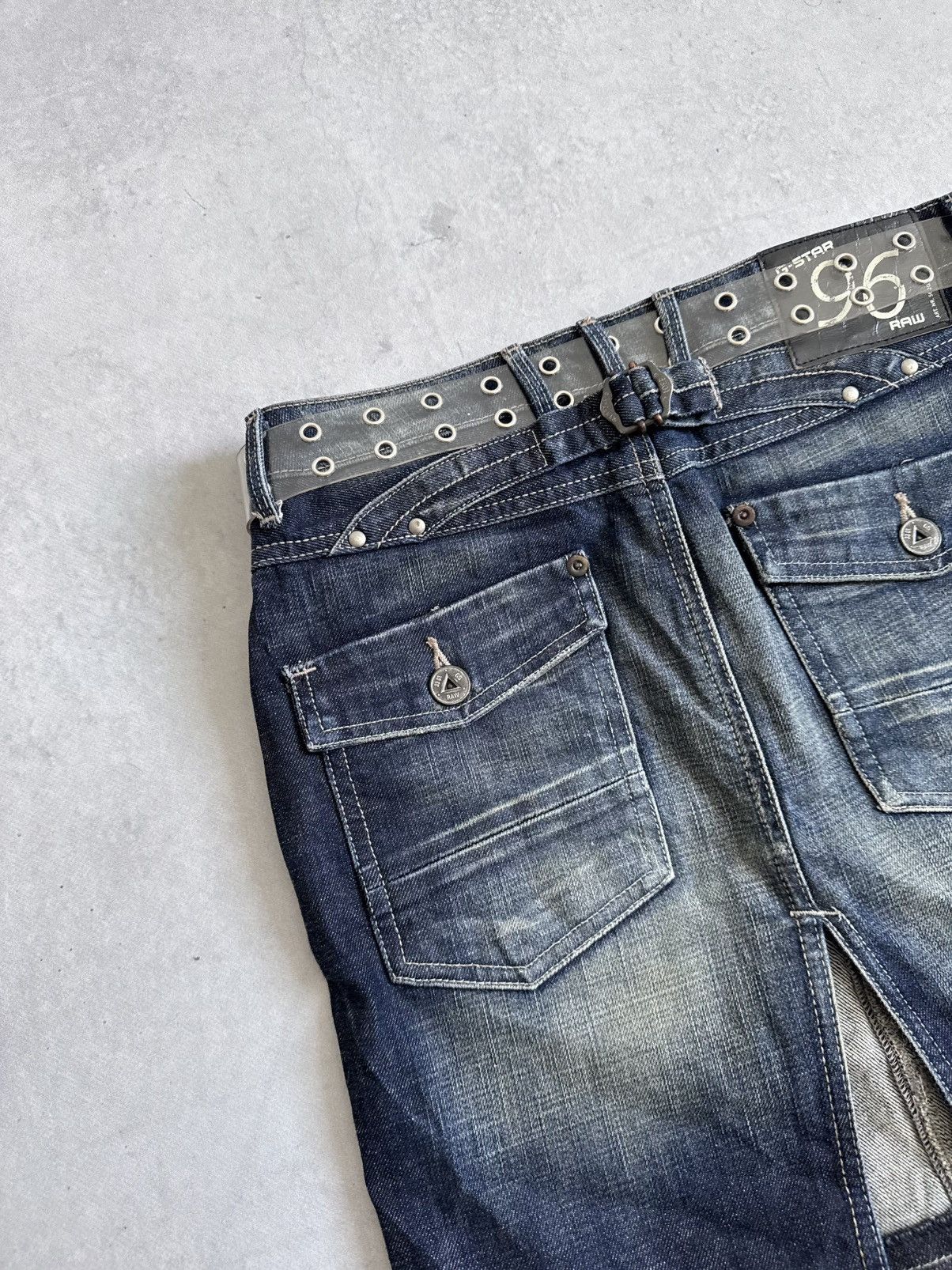 G-Star Vintage G-Star Raw 96 Y2K Denim Regular Women Archive Skirt Size 26" / US 2 / IT 38 - 12 Thumbnail