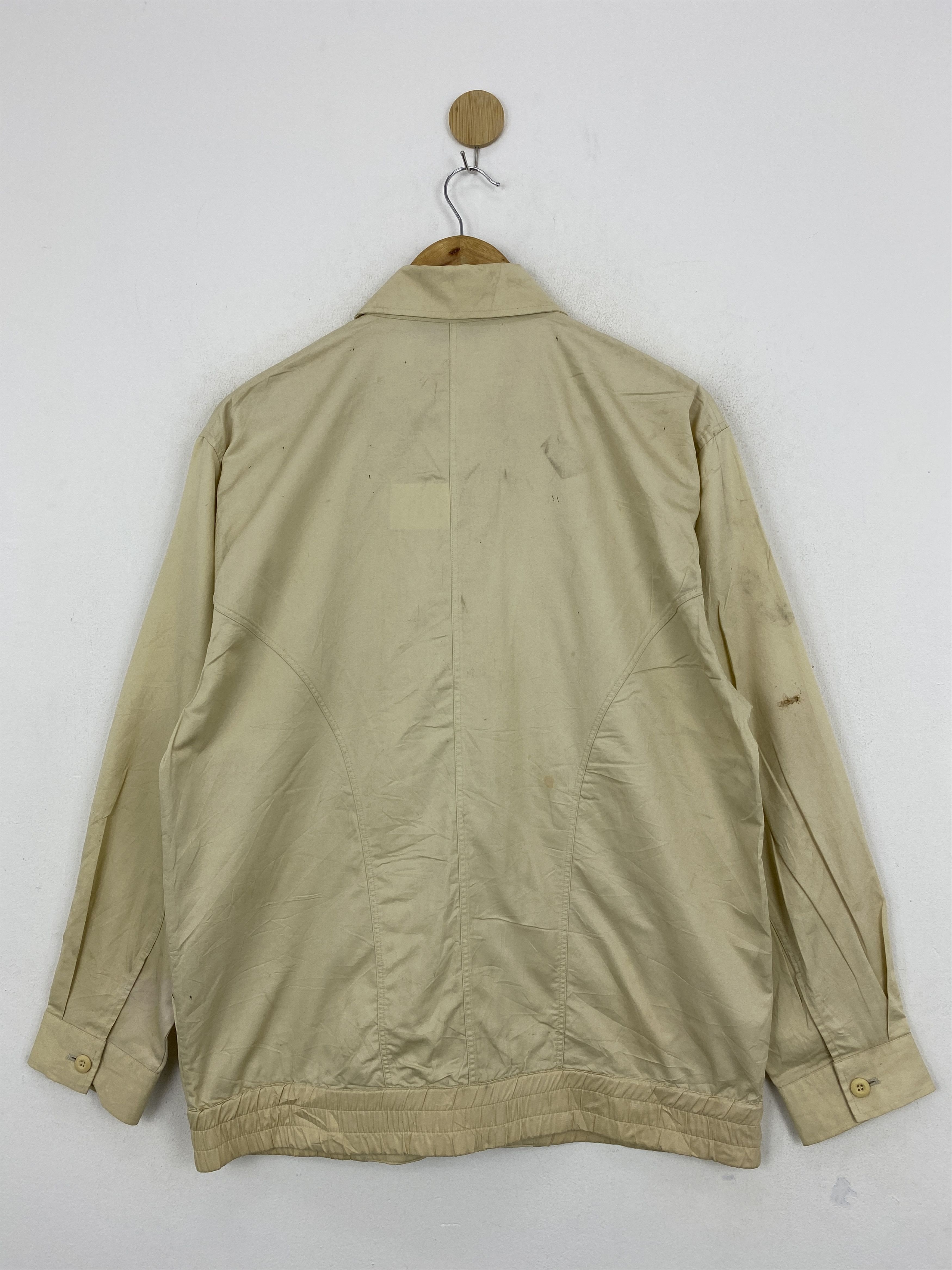 Pierre Cardin Vintage Pierre Cardin Light Cream Zipper Jacket JA0104 Size US L / EU 52-54 / 3 - 2 Thumbnail
