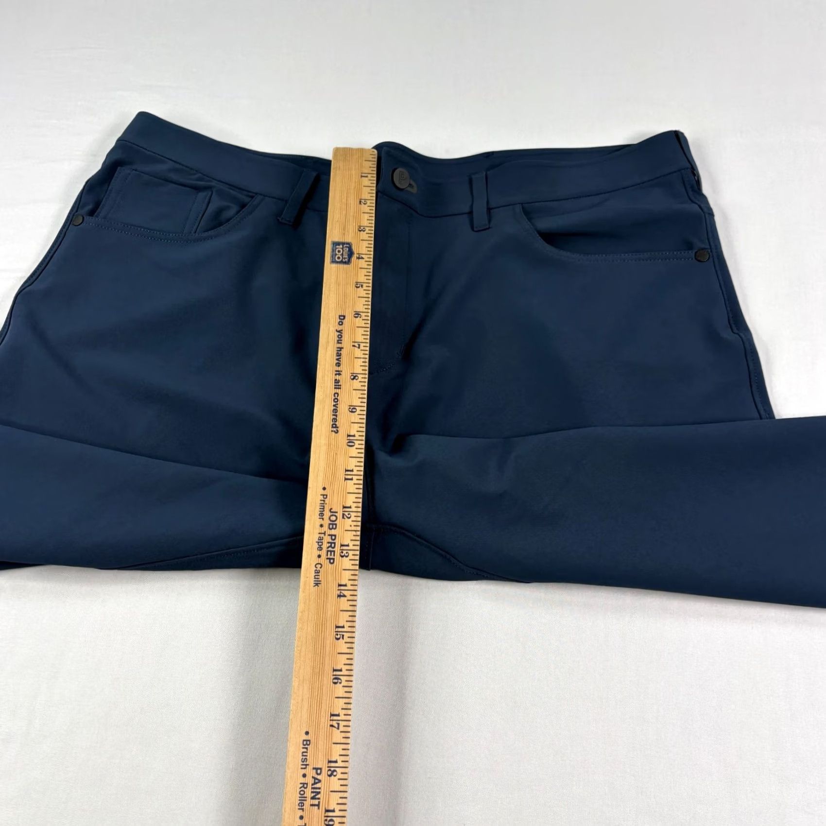 Vintage Public Rec Dealmaker Pants Mens 38x30 Blue Chino 5 Pocket Golf Stretch Regular Straight 30 in Inseam LL Size US 38 / EU 54 - 7 Thumbnail