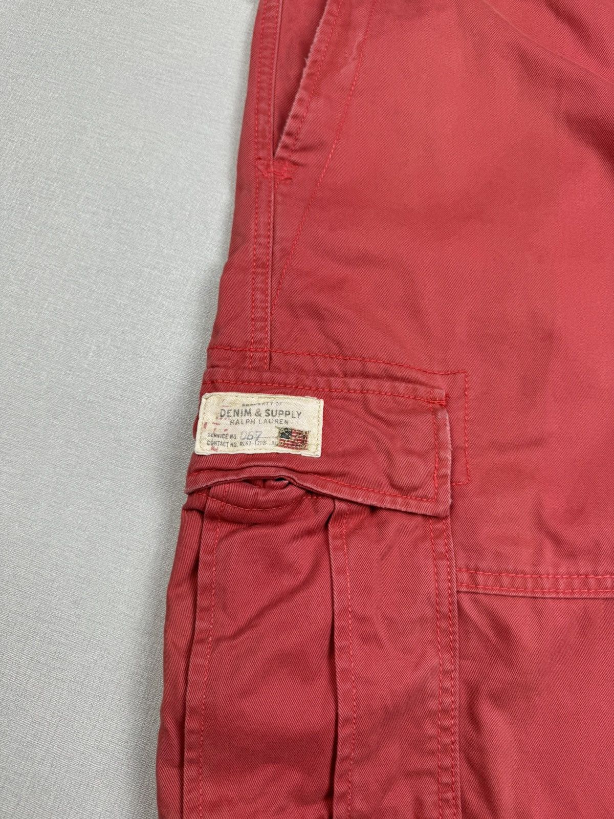 Denim & Supply Ralph Lauren × Vintage Men’s Vintage Denim Supply Ralph Lauren Cargo Shorts size 30 Size US 30 / EU 46 - 2 Thumbnail