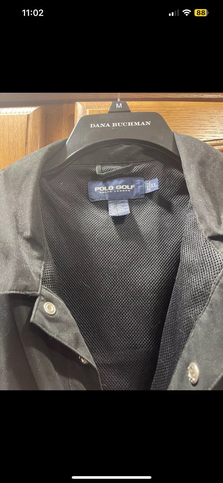Polo Ralph Lauren × Ralph Lauren Polo Golf Ralph Lauren Logo Button Up Mesh Lined Windbreaker Size US XL / EU 56 / 4 - 6 Thumbnail