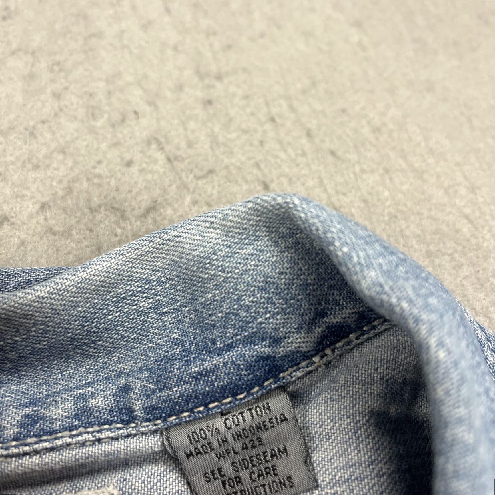 Levi's VINTAGE Levi's SilverTab Shirt Mens 2XL Denim Long Sleeve Workwear Relaxed 90s Size US XXL / EU 58 / 5 - 7 Thumbnail