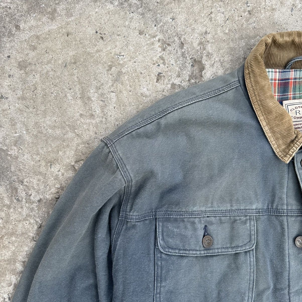 Designer × Japanese Brand Vintage Japanese Style Warm Denim Jacket Bomber Crazy Fit Size US XL / EU 56 / 4 - 9 Thumbnail