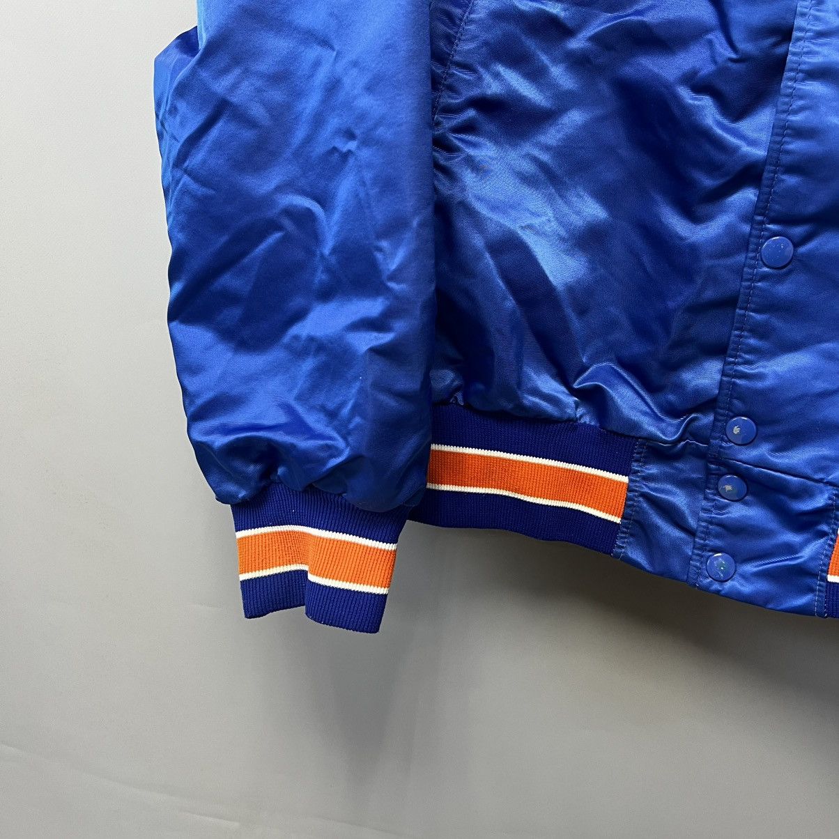 MLB × Starter × Vintage 90s NY METS Baseball Club Jacket Bomber y2k made in USA 🇺🇸 Size US M / EU 48-50 / 2 - 5 Thumbnail