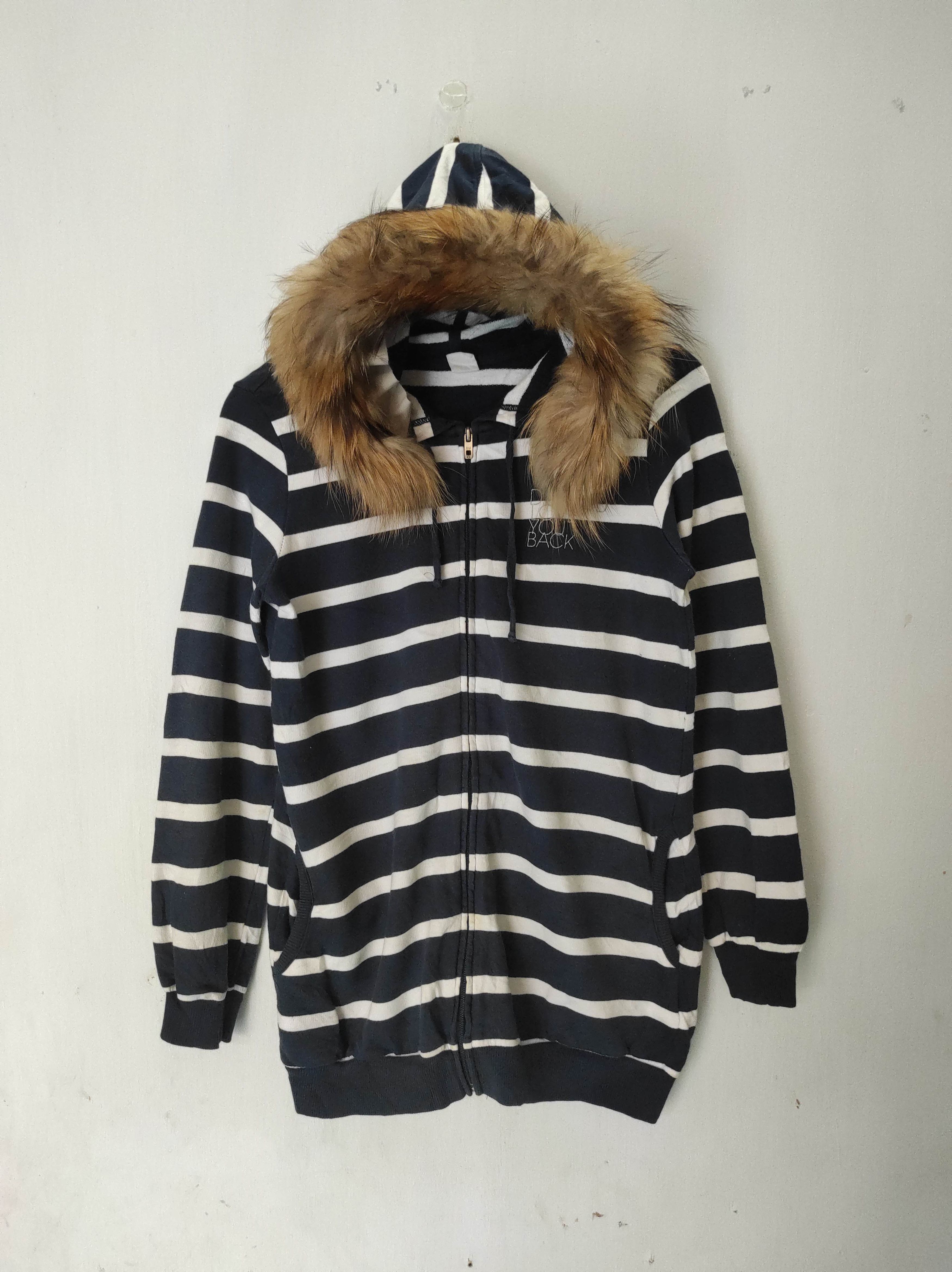 Hysteric Glamour Design United Stripe Fur Hoodie IfSixWasNine LGB style Size US S / EU 44-46 / 1 - 2 Thumbnail