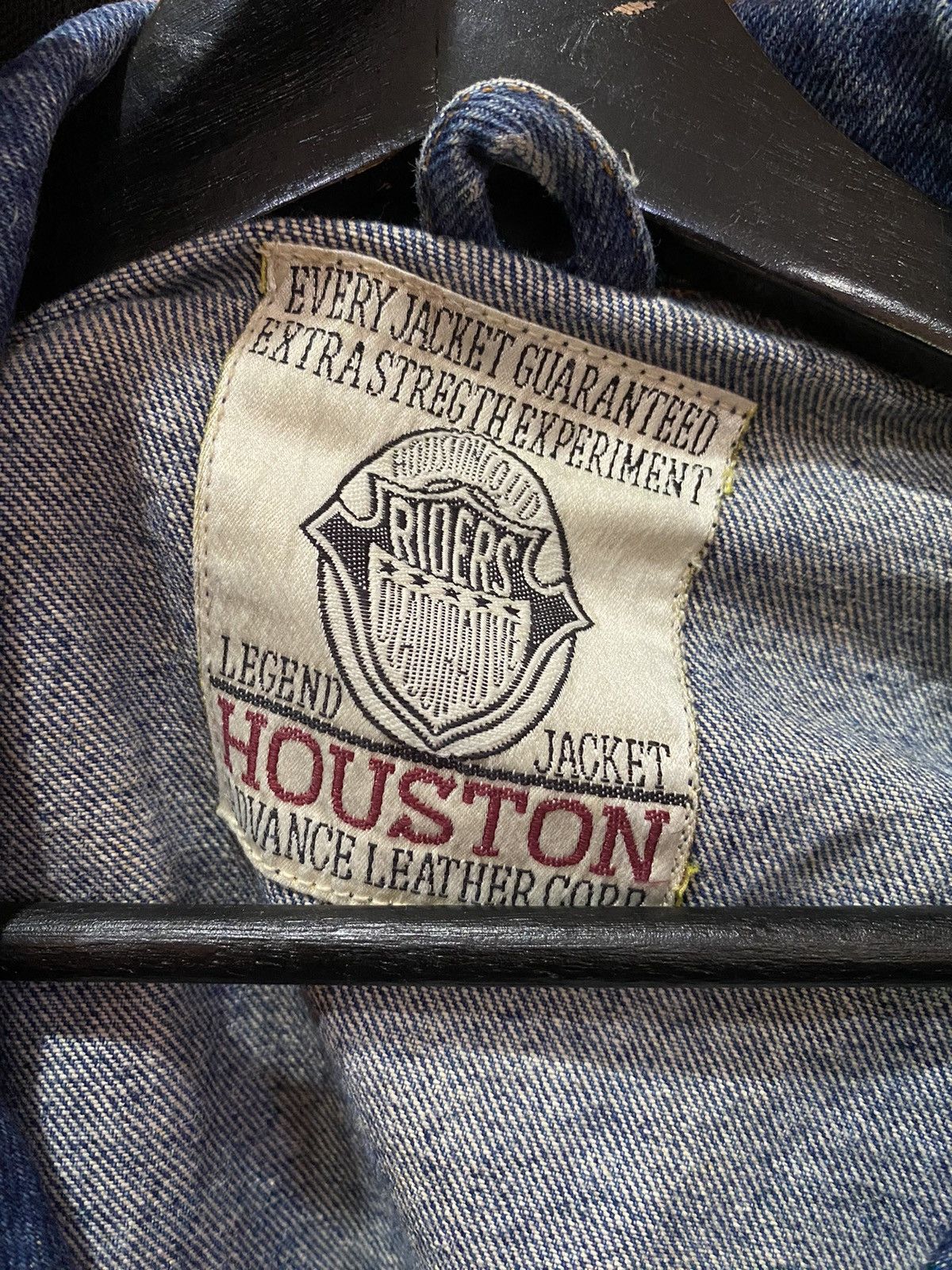 Vintage Houston Denim Riders Legend Jacket: Vintage Style for Men Size US L / EU 52-54 / 3 - 10 Thumbnail