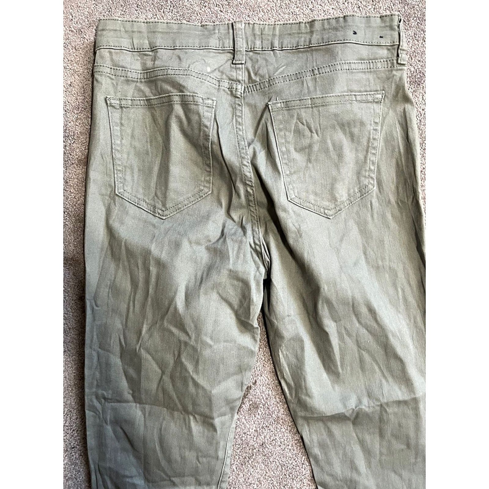 Gap Gap Denim Regular Favorite Jegging Womens Stretch Size 8/29 Regular Green Jeans 5-Pocket Design Mens? Size 30" / US 8 / IT 44 - 4 Thumbnail