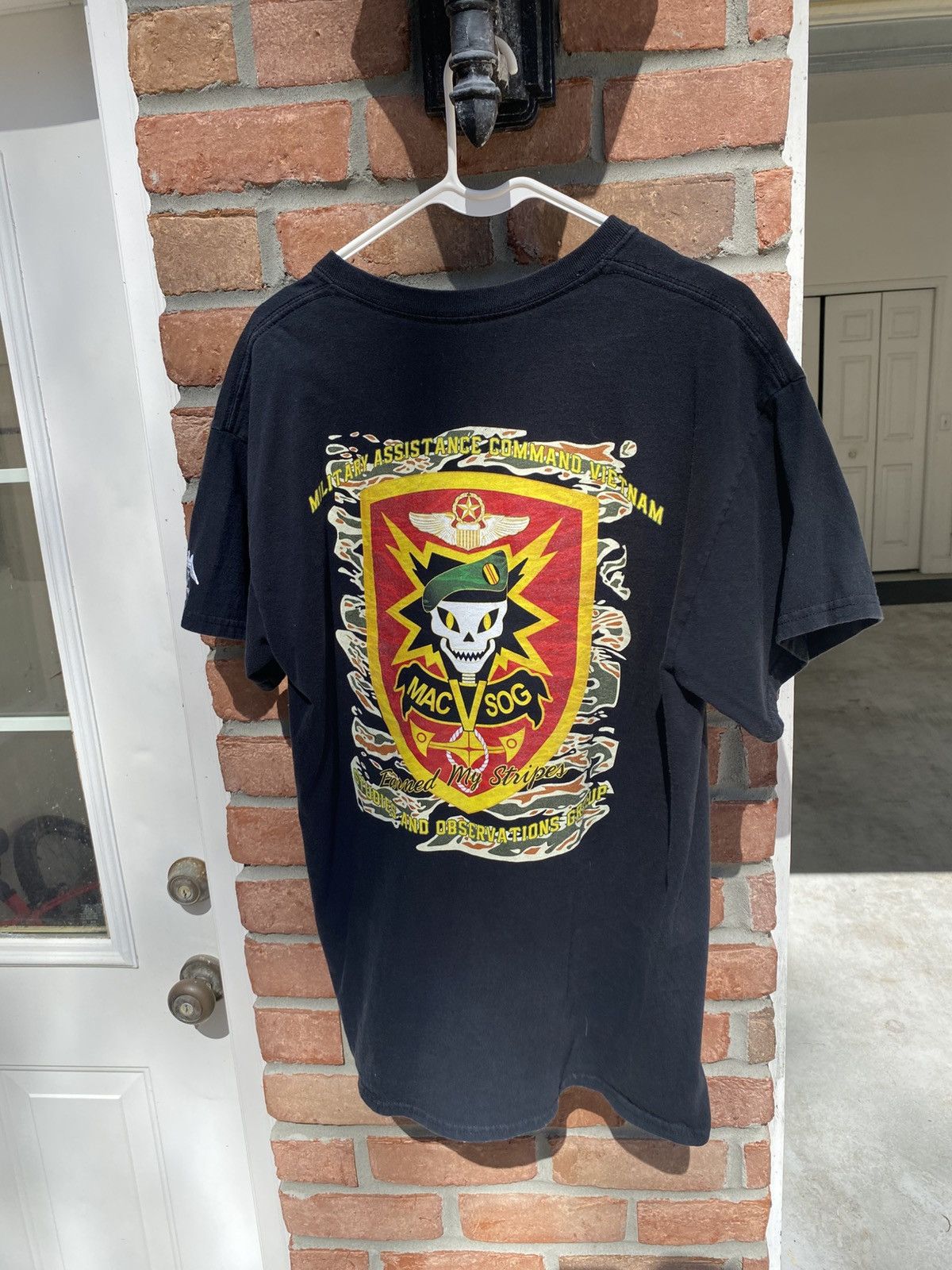 Vintage MAC-V-SOG T-Shirt Size US L / EU 52-54 / 3 - 2 Thumbnail