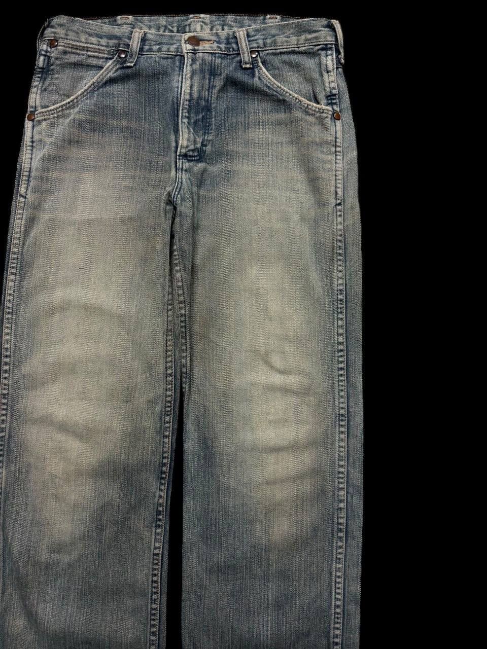 Other INSANE THRASHED 90s Wrangler Mudwash Distressed Sick Style Size US 30 / EU 46 - 4 Thumbnail