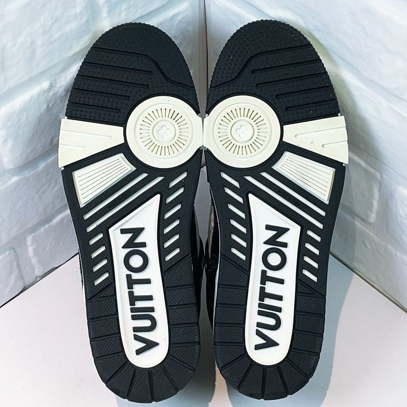 Louis Vuitton Louis Vuitton Trainer Panda Low Top Sneakers -2508 Size US 7.5 / EU 40-41 - 5 Thumbnail
