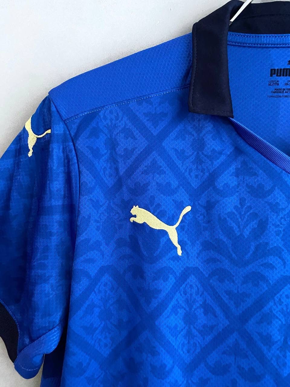 Puma Italy National Team 2020/21 Home Soccer Jersey, Size XS-S Size US XS / EU 42 / 0 - 6 Thumbnail