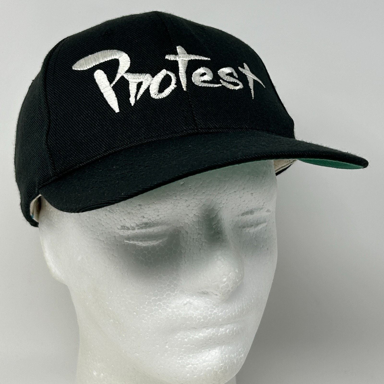 Vintage Vintage 90s Protest Hat Baseball Cap Activism Activist Black Size ONE SIZE - 9 Thumbnail