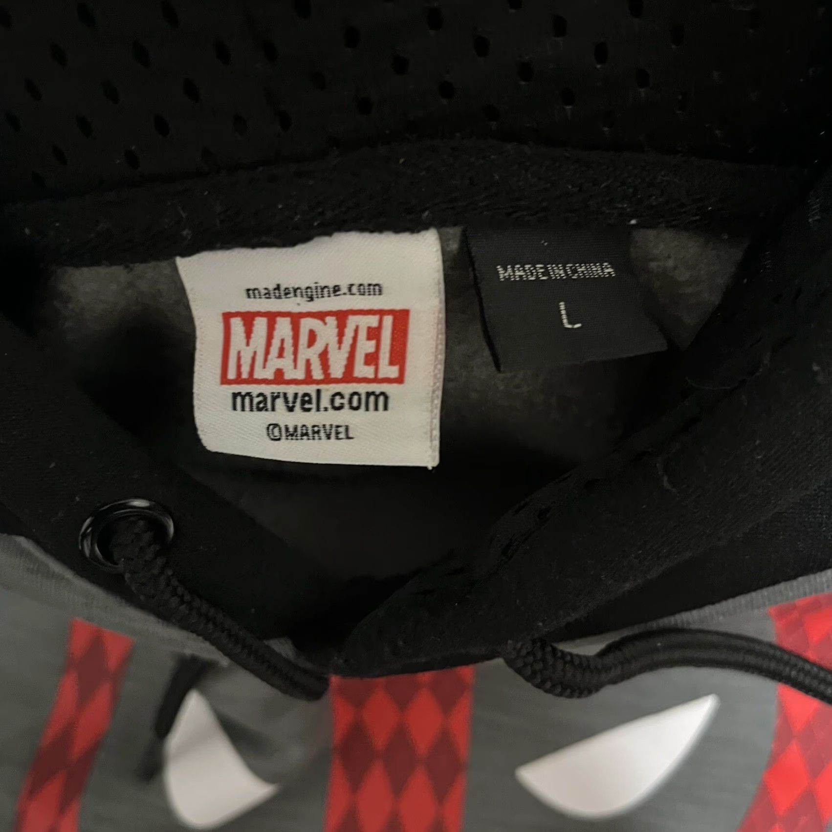 Mad Engine VINTAGE Mad Engine Deadpool Hoodie Mens Sweatshirt Graphic Logo Gray Large Size US L / EU 52-54 / 3 - 5 Thumbnail