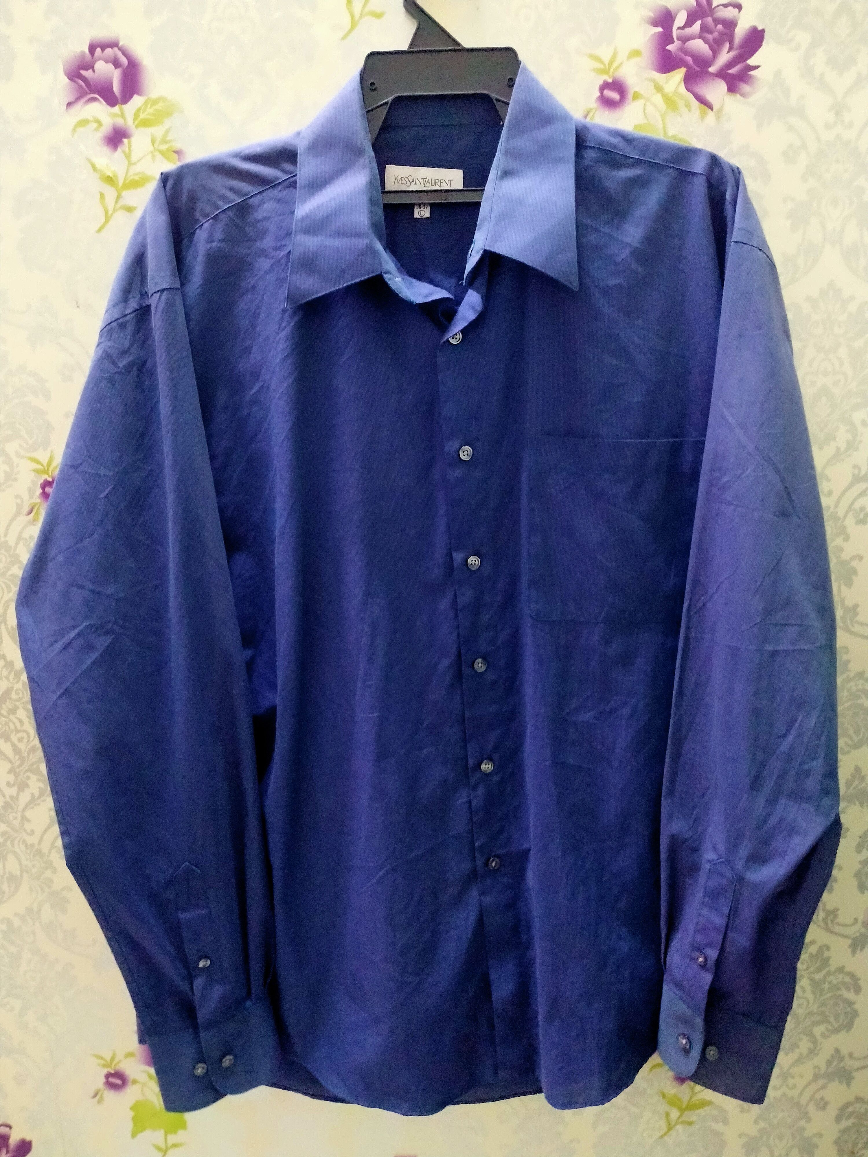 Saint Laurent Paris × Yves Saint Laurent Yves saint Laurent long sleeve shirts Size US L / EU 52-54 / 3 - 1 Thumbnail