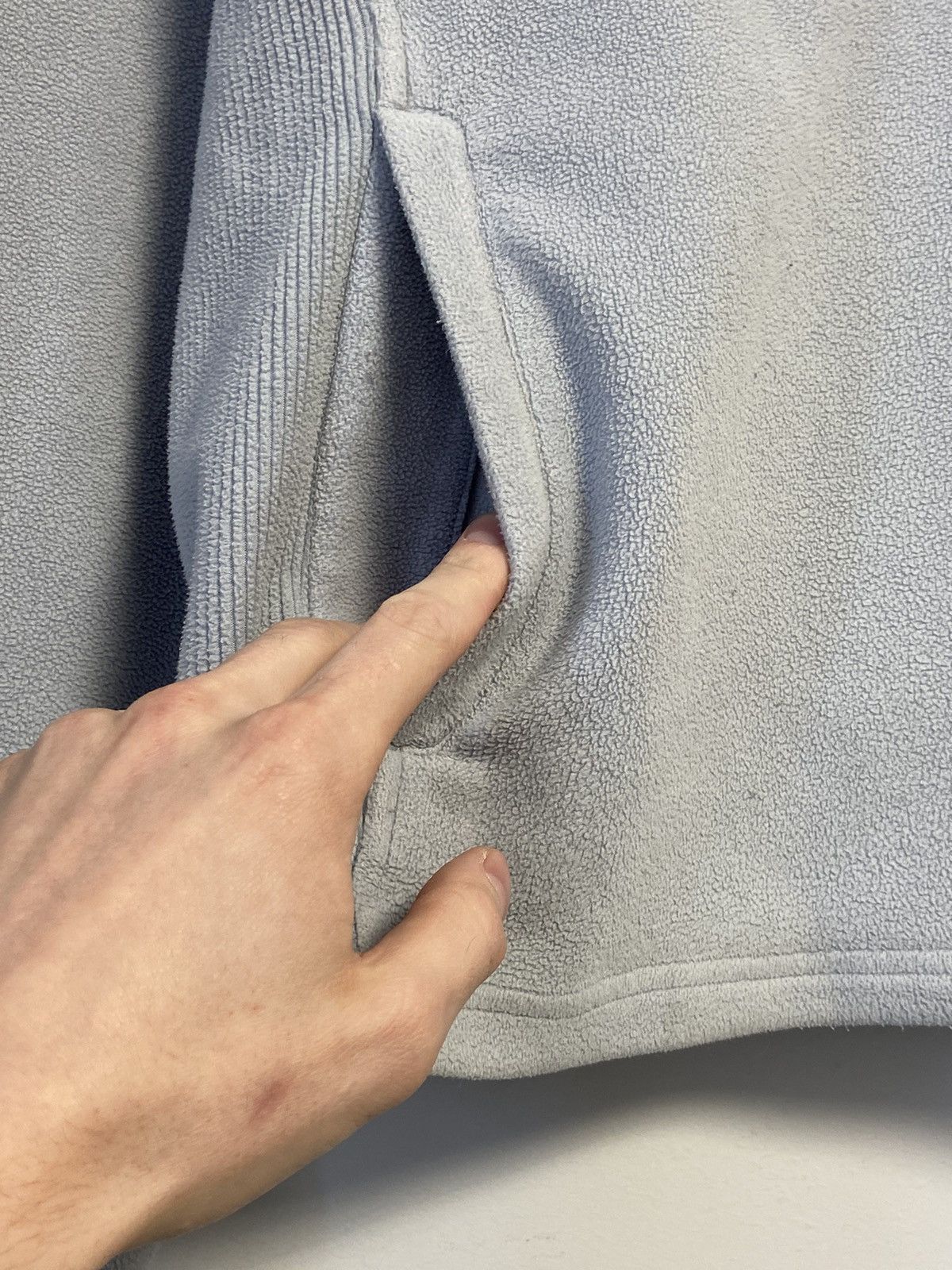Vintage Nike Vintage Y2K style blue hype style fleece zip Size M / US 6-8 / IT 42-44 - 9 Thumbnail