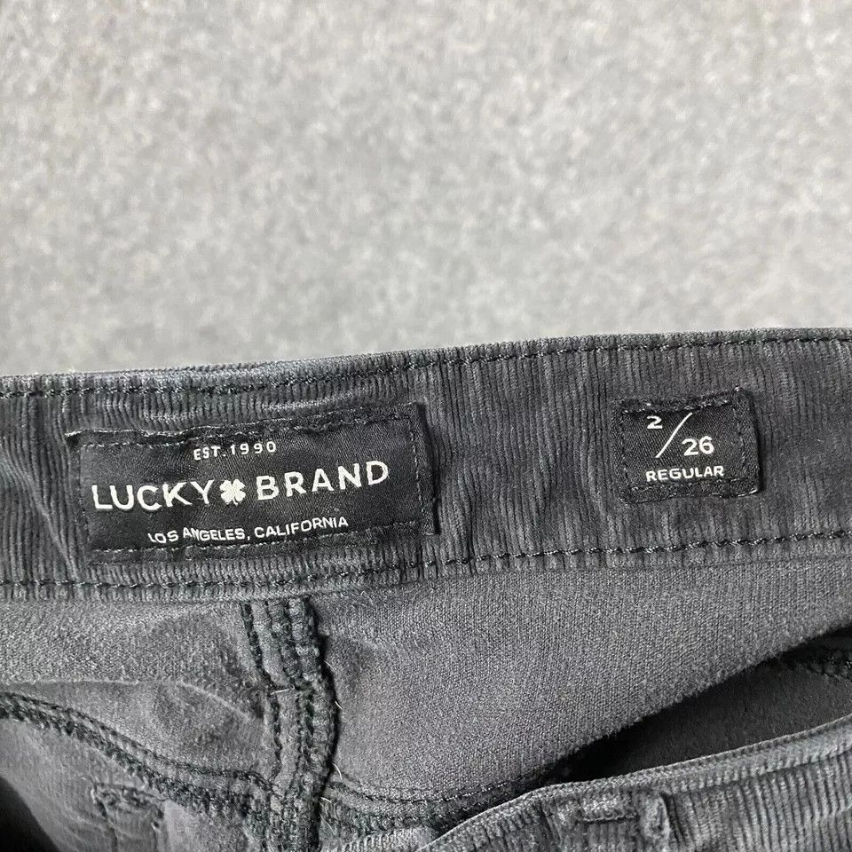 Lucky Brand Lucky Brand Corduroy Pants Women's 2/26 Regular Ava Skinny Size 28" / US 6 / IT 42 - 7 Thumbnail
