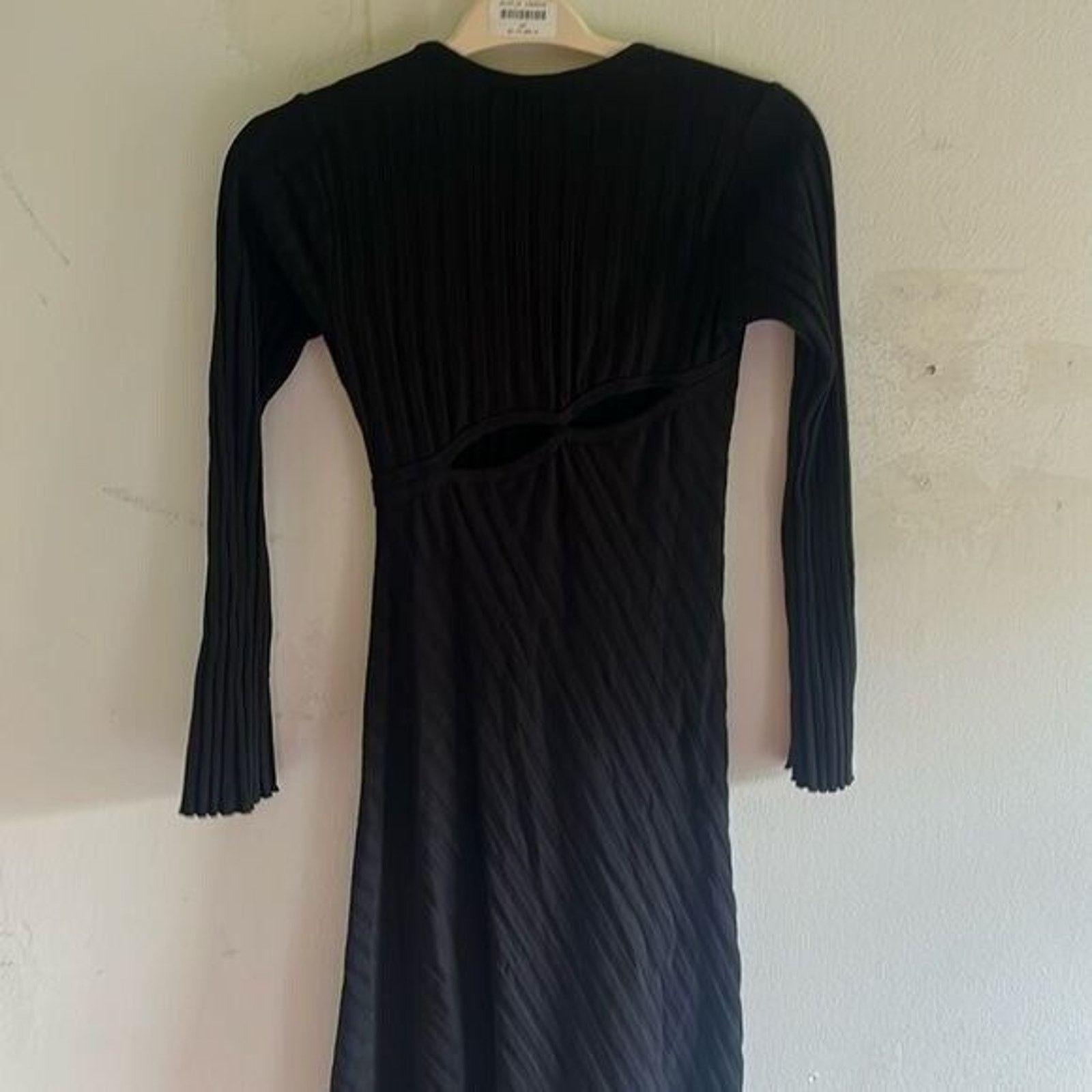 Simon Miller As is RTR Simon Miller Dress Long Sleeve Black Cut Out sz Xs Size XS / US 0-2 / IT 36-38 - 7 Thumbnail
