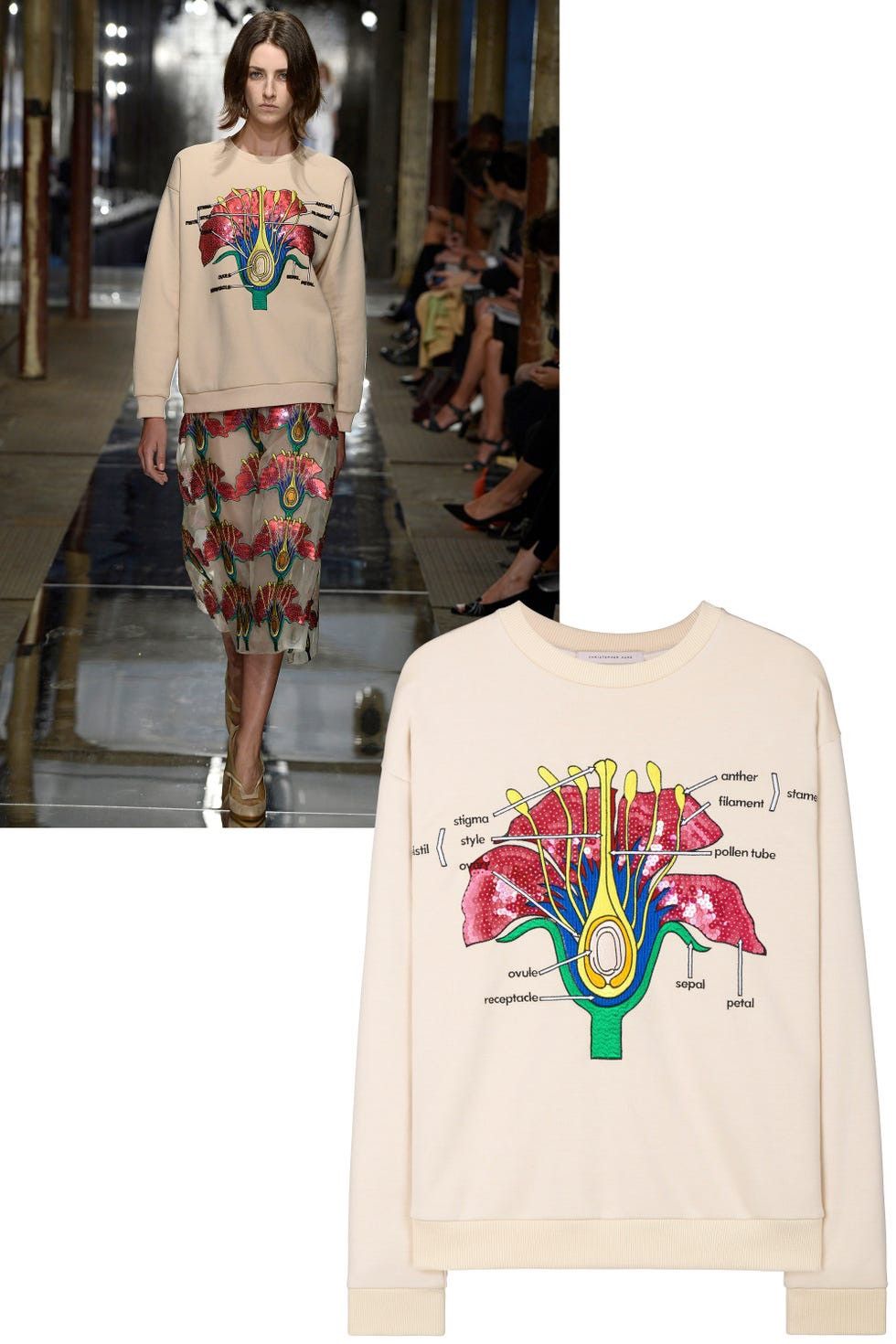 Christopher Kane SpringSummer 2014 Christopher Kane Botanical Crewneck Small Size US S / EU 44-46 / 1 - 13 Thumbnail