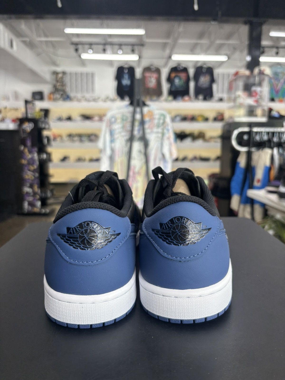 Jordan Brand Jordan 1 Retro Low OG Mystic Navy Sz. 11.5 Size US 11.5 / EU 44-45 - 3 Thumbnail