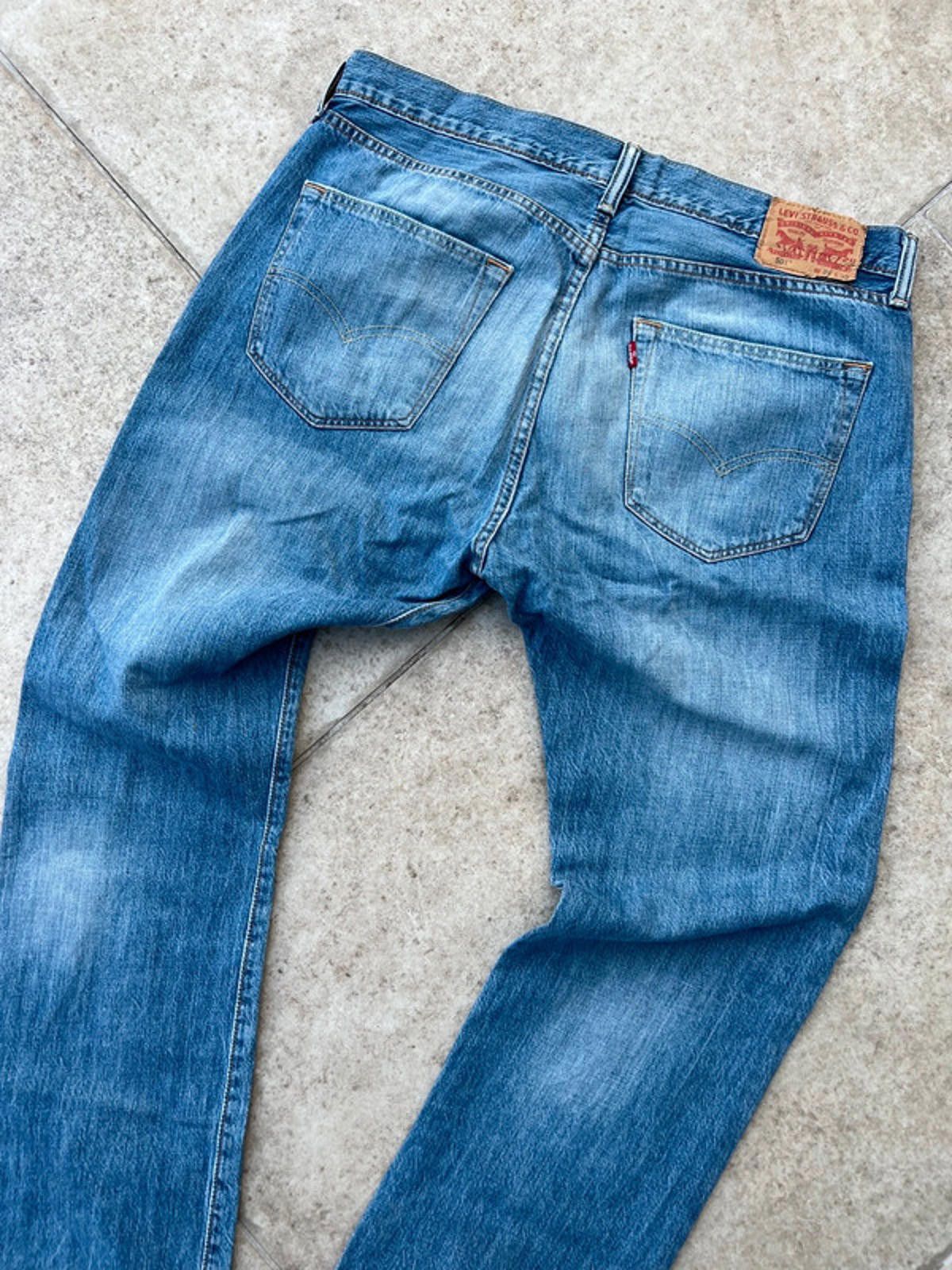 Levi's Levi’s 501 Medium Blue Denim Size US 36 / EU 52 - 7 Thumbnail