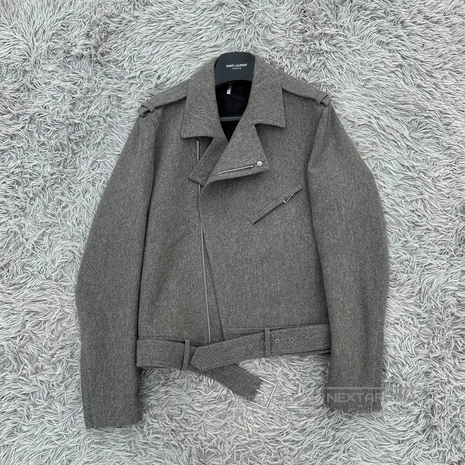 Dior Dior Homme Gray Zip Wool Jacket. Size US M / EU 48-50 / 2 - 1 Thumbnail