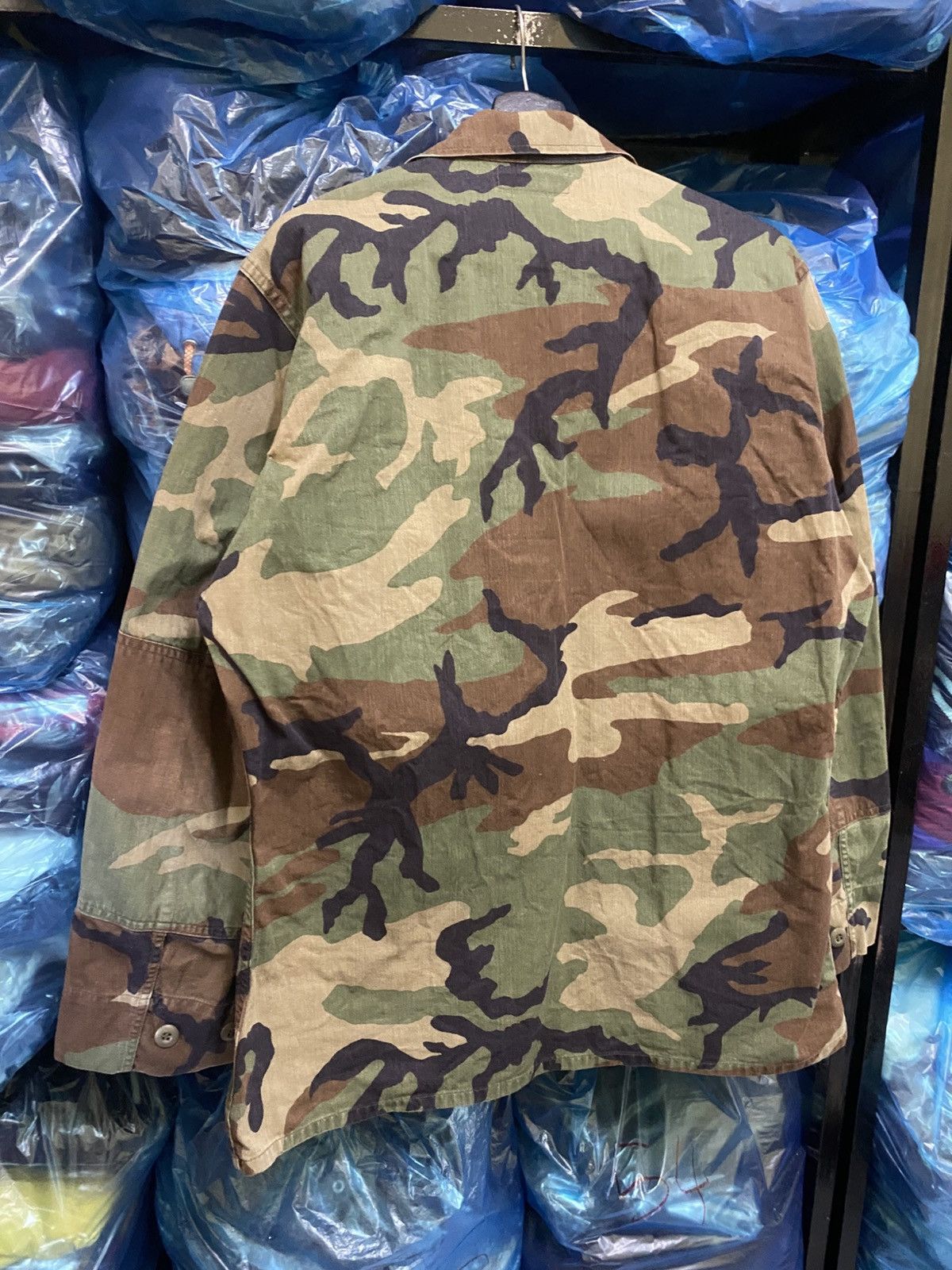 Other Vintage 1996 U.S. Army Woodland Camouflage BDU Combat Jacket Size US M / EU 48-50 / 2 - 9 Thumbnail