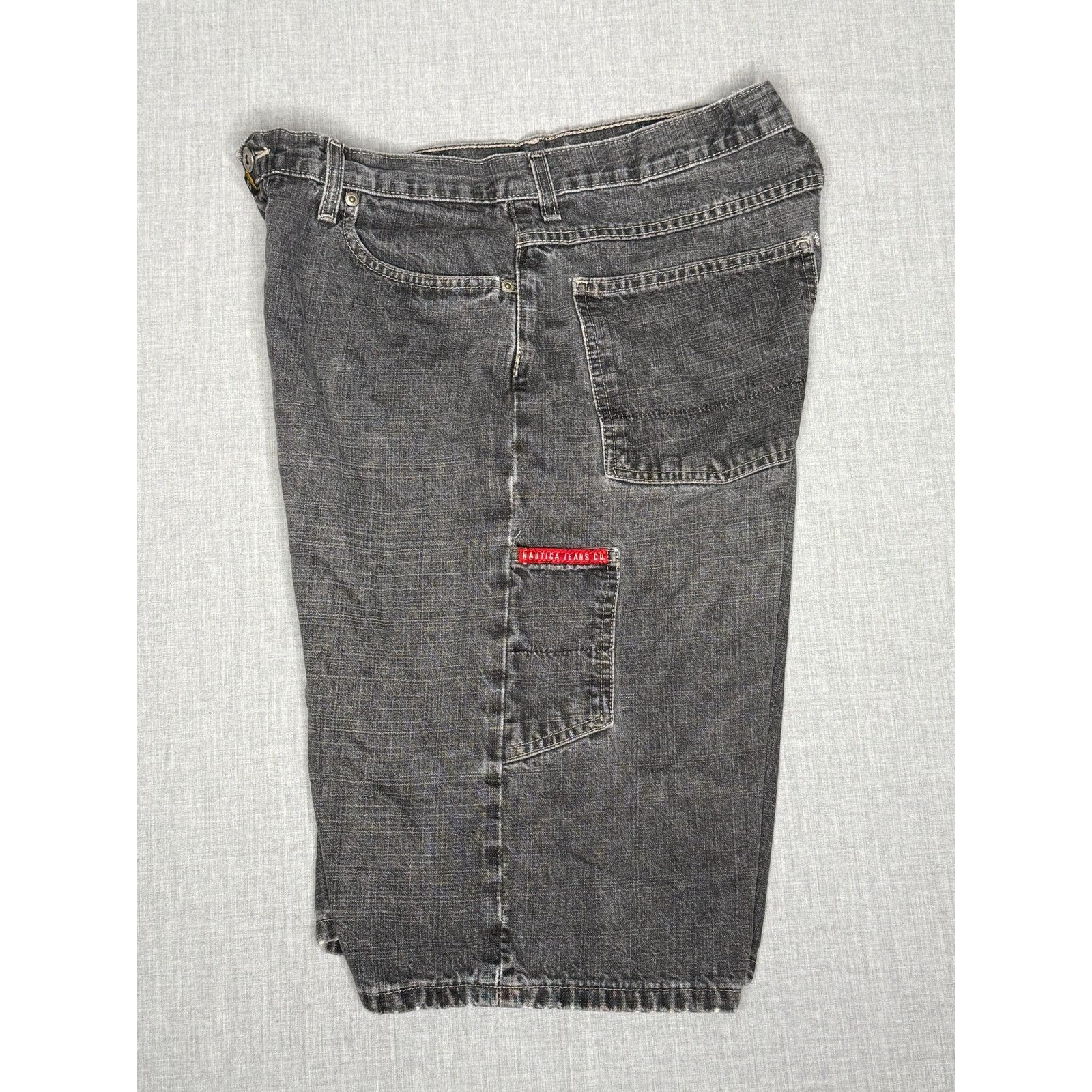 Nautica × Vintage Vintage Y2K Nautica Jeans Company Carpenter Jean Shorts 32 Size US 32 / EU 48 - 6 Thumbnail