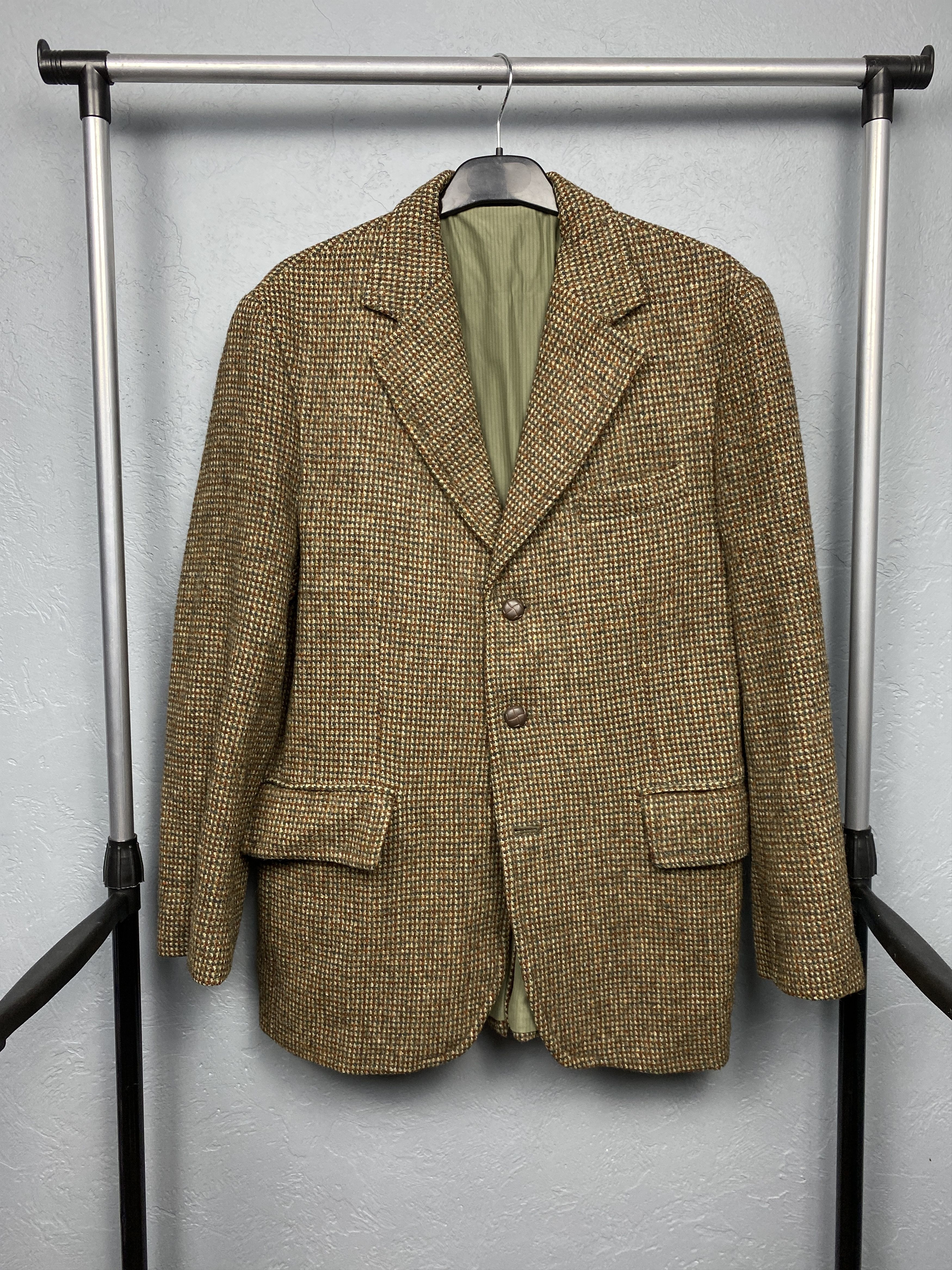 Harris Tweed Harris Tweed Ransom Clothing Vintage Wool Blazer Jacket Size US M / EU 48-50 / 2 - 3 Thumbnail