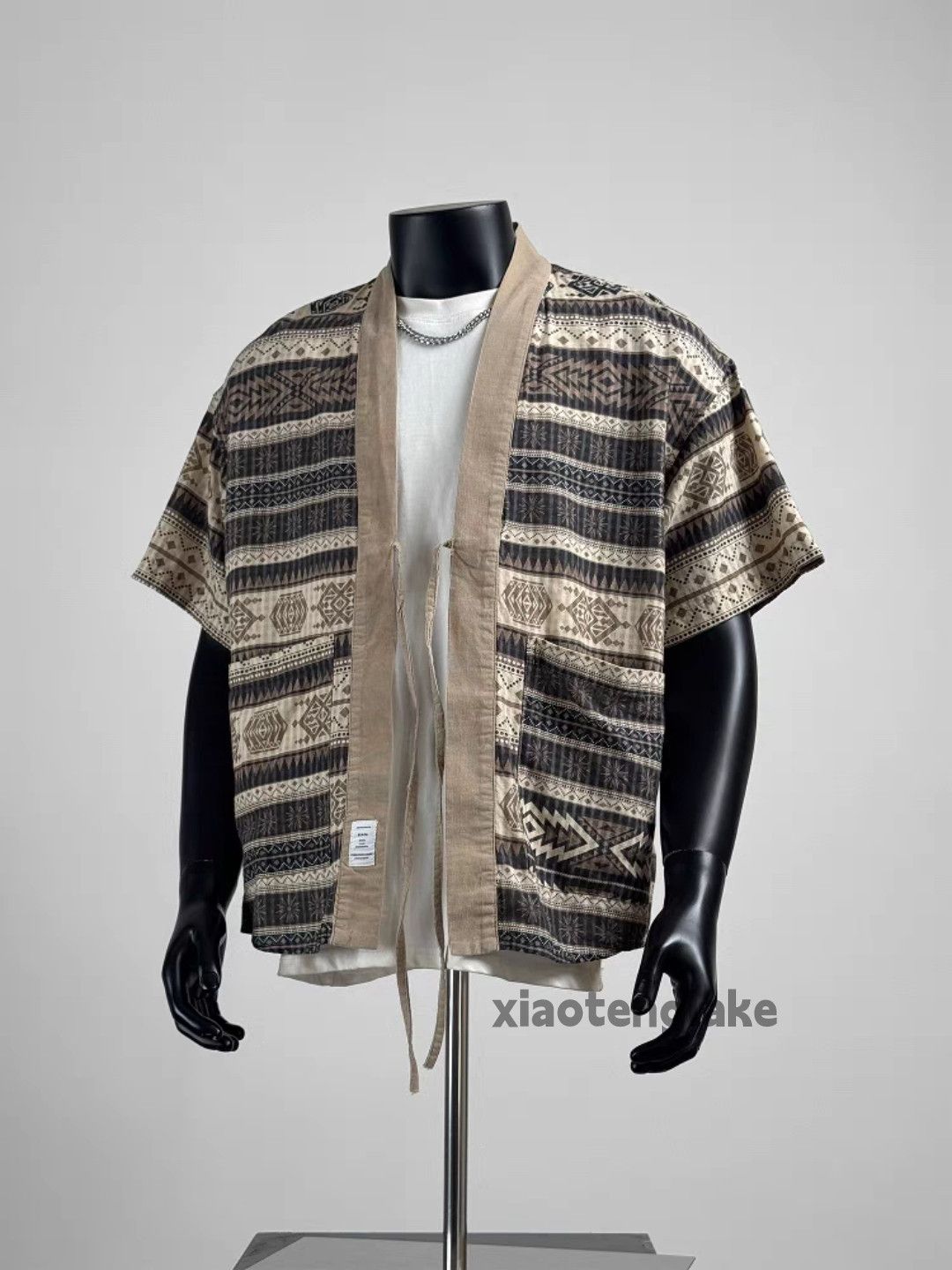 Vintage Unisex outdoor utility loose pattern festival y2k shirt Size US XXL / EU 58 / 5 - 1 Thumbnail