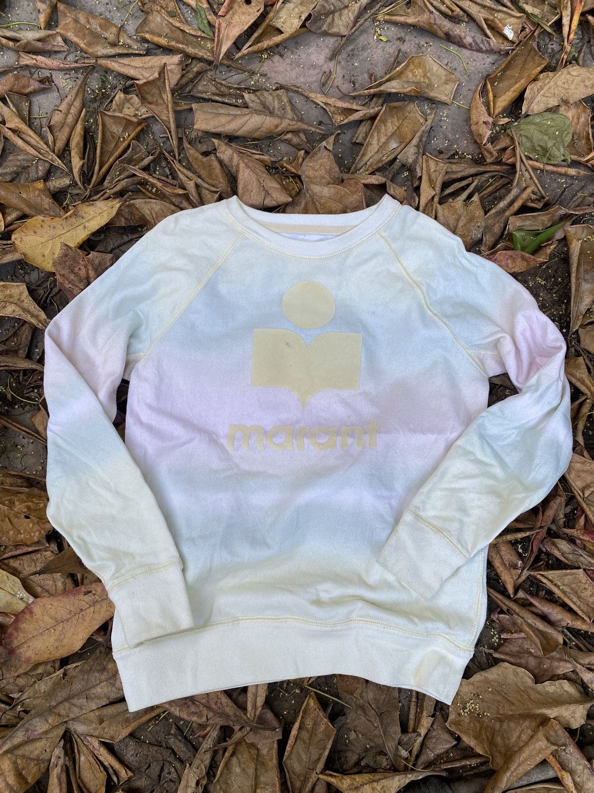 Isabel Marant Etoile Isabel Marant Étoile Pastel Tie-Dye Crewneck Sweatshirt Size S / US 4 / IT 40 - 2 Thumbnail