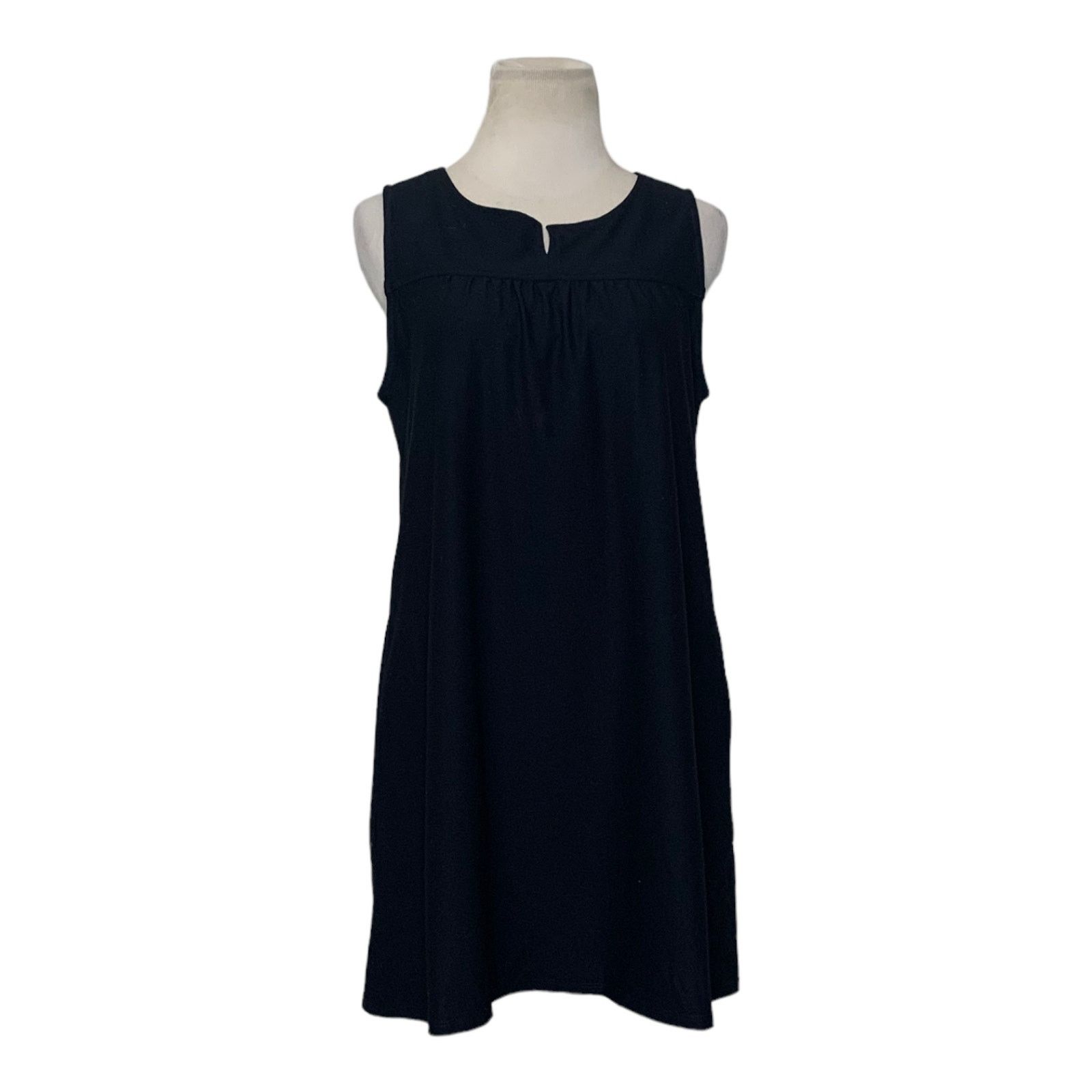 Eileen Fisher Eileen Fisher black sleeveless mini dress size M Size M / US 6-8 / IT 42-44 - 6 Thumbnail