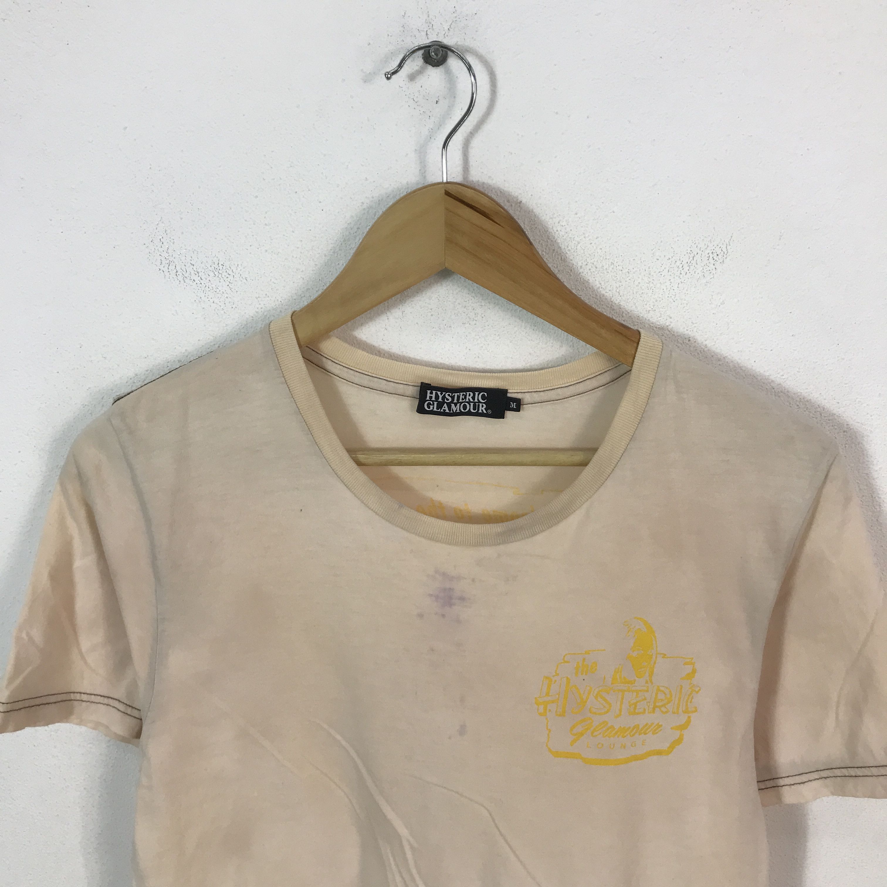 Hysteric Glamour hysteric glamour Acid wash Faded t-shirt Size US M / EU 48-50 / 2 - 2 Thumbnail